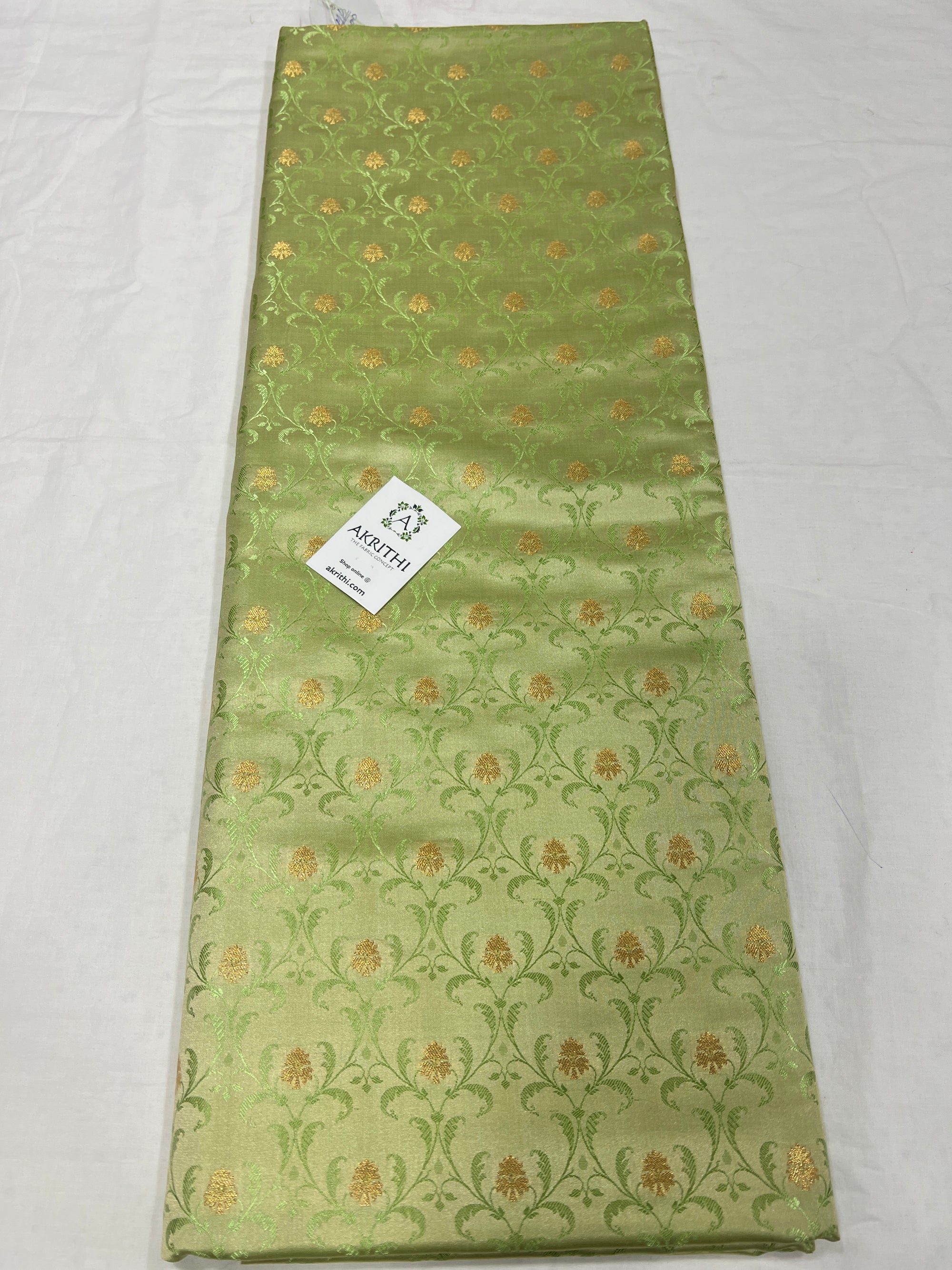 Pure Banarasi brocade fabric