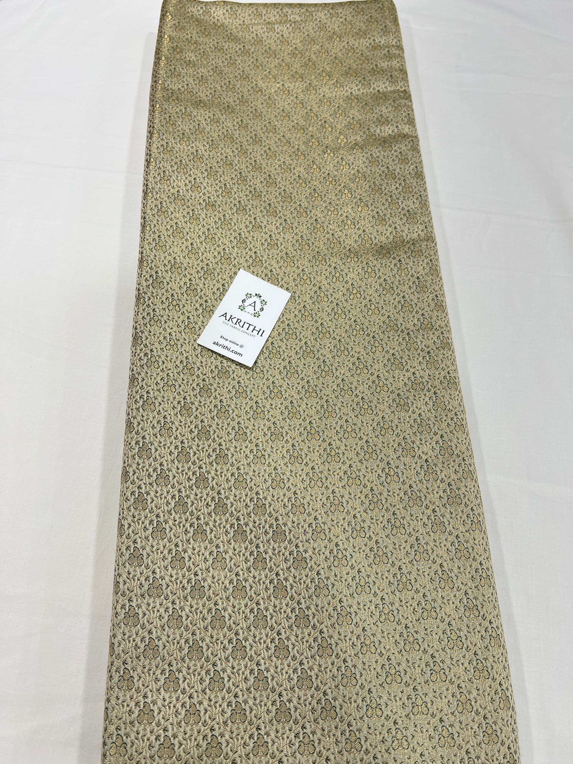 Pure Banarasi brocade fabric
