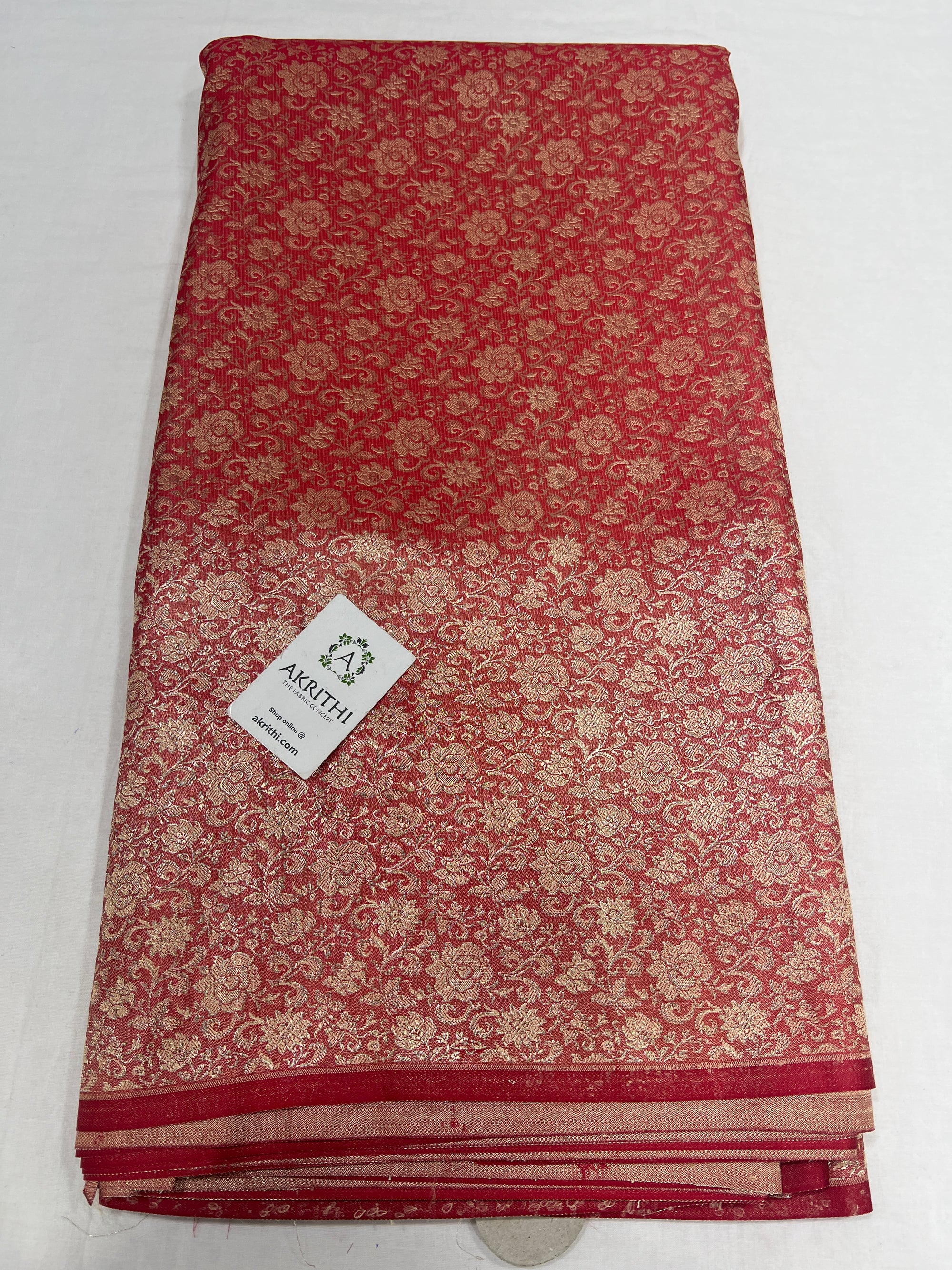 Pure Banarasi brocade fabric