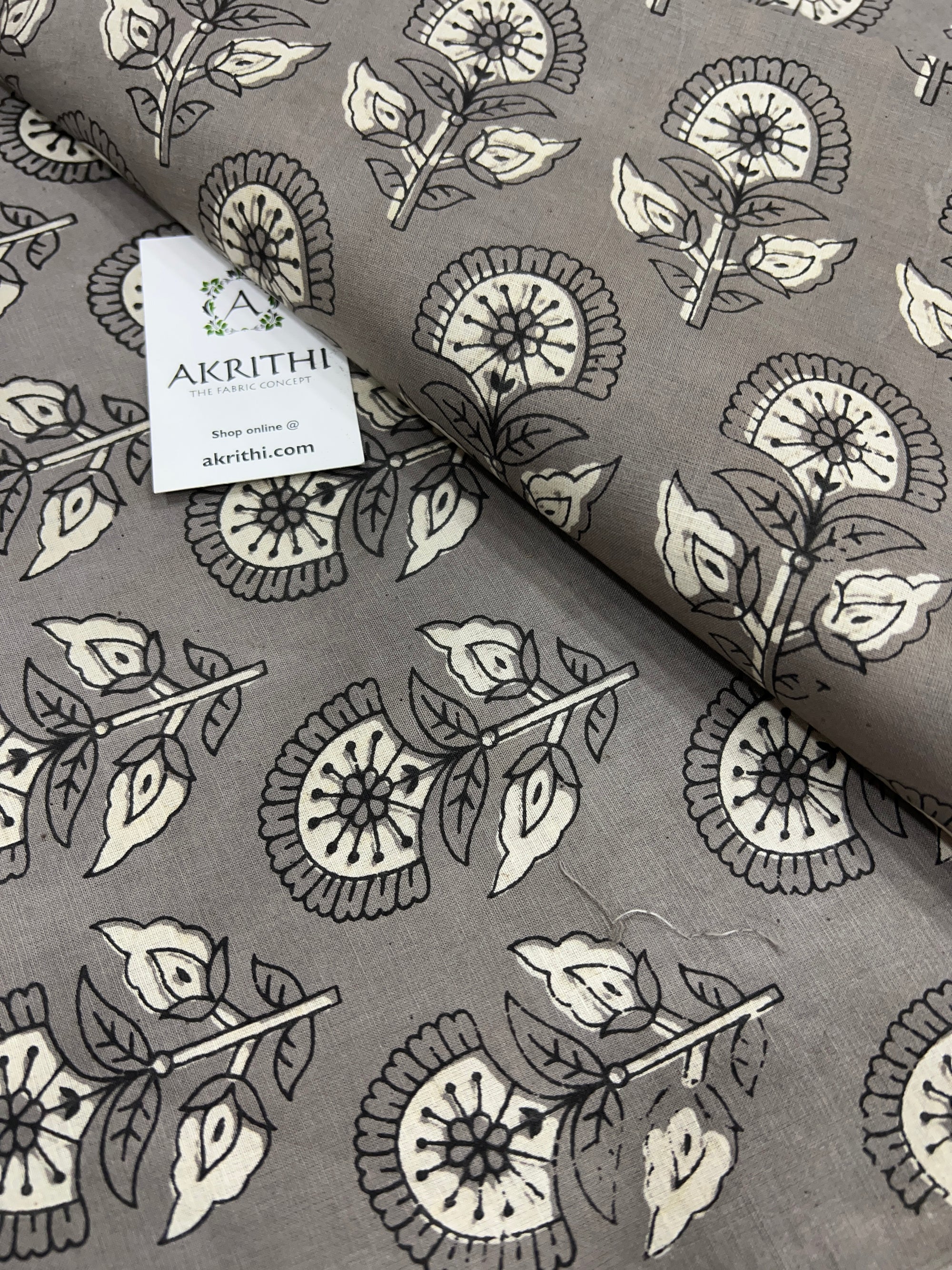 Dabu Printed pure cotton fabric