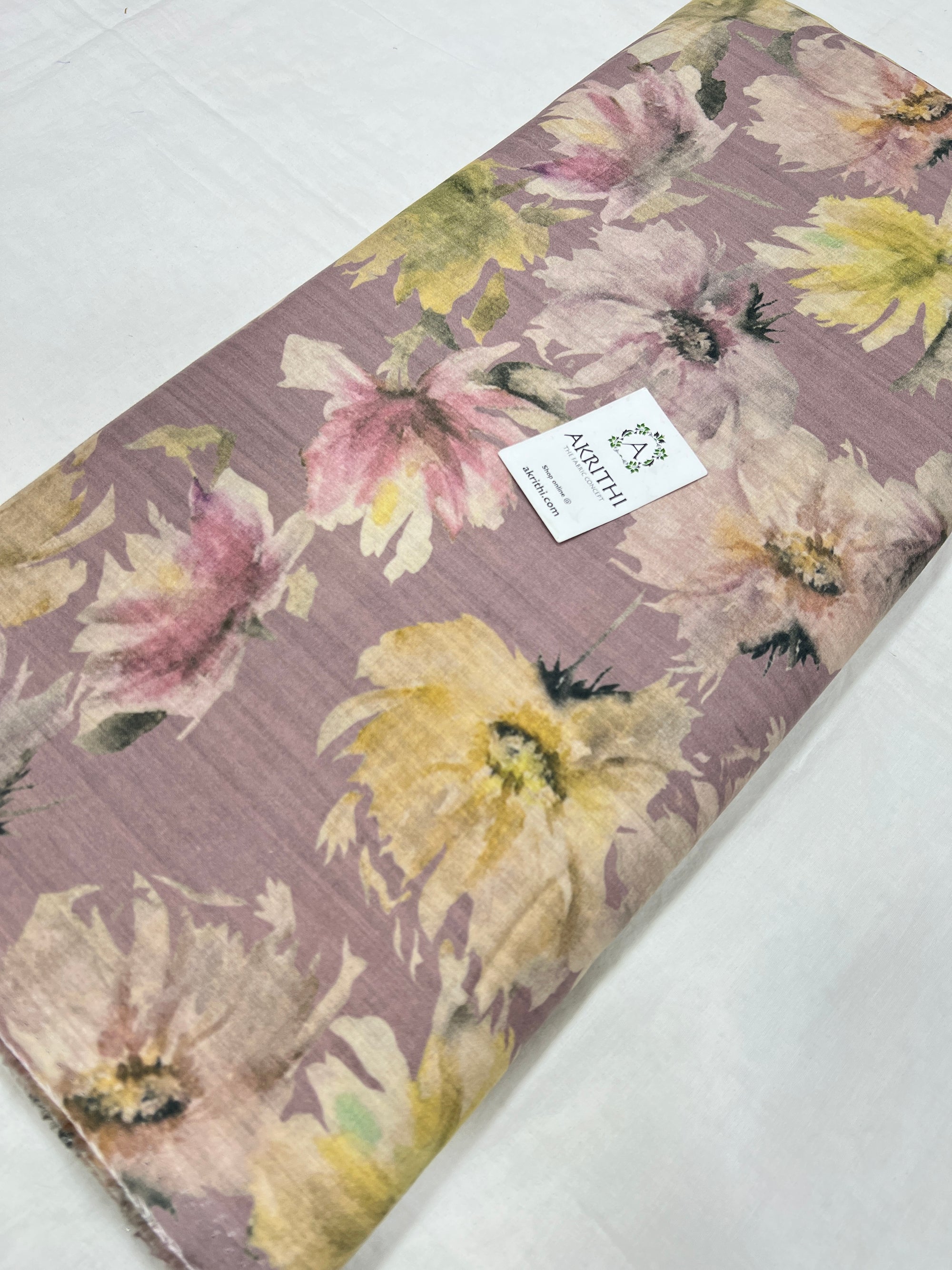 Digital Printed pure cotton fabric
