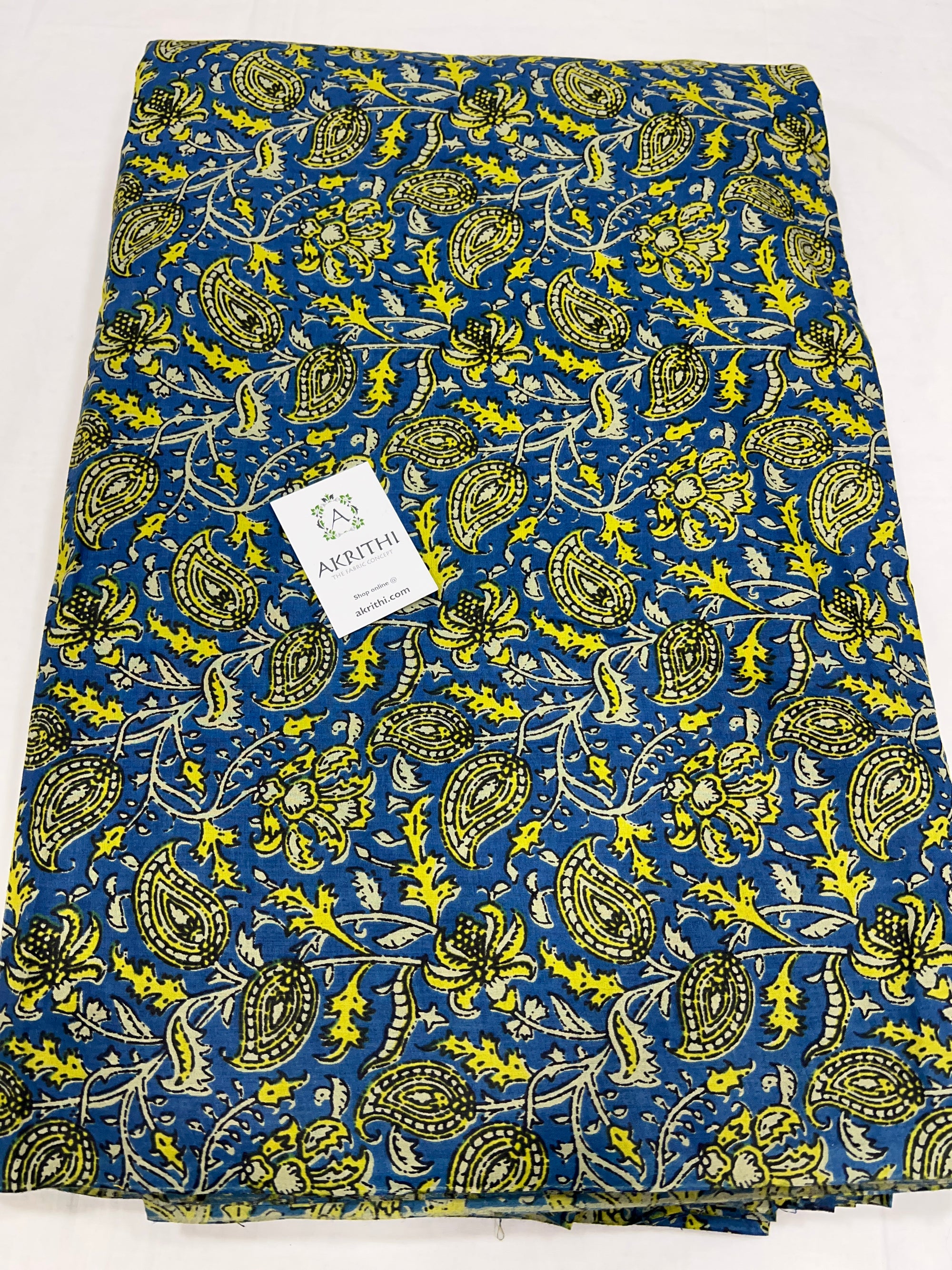 Printed pure cotton fabric