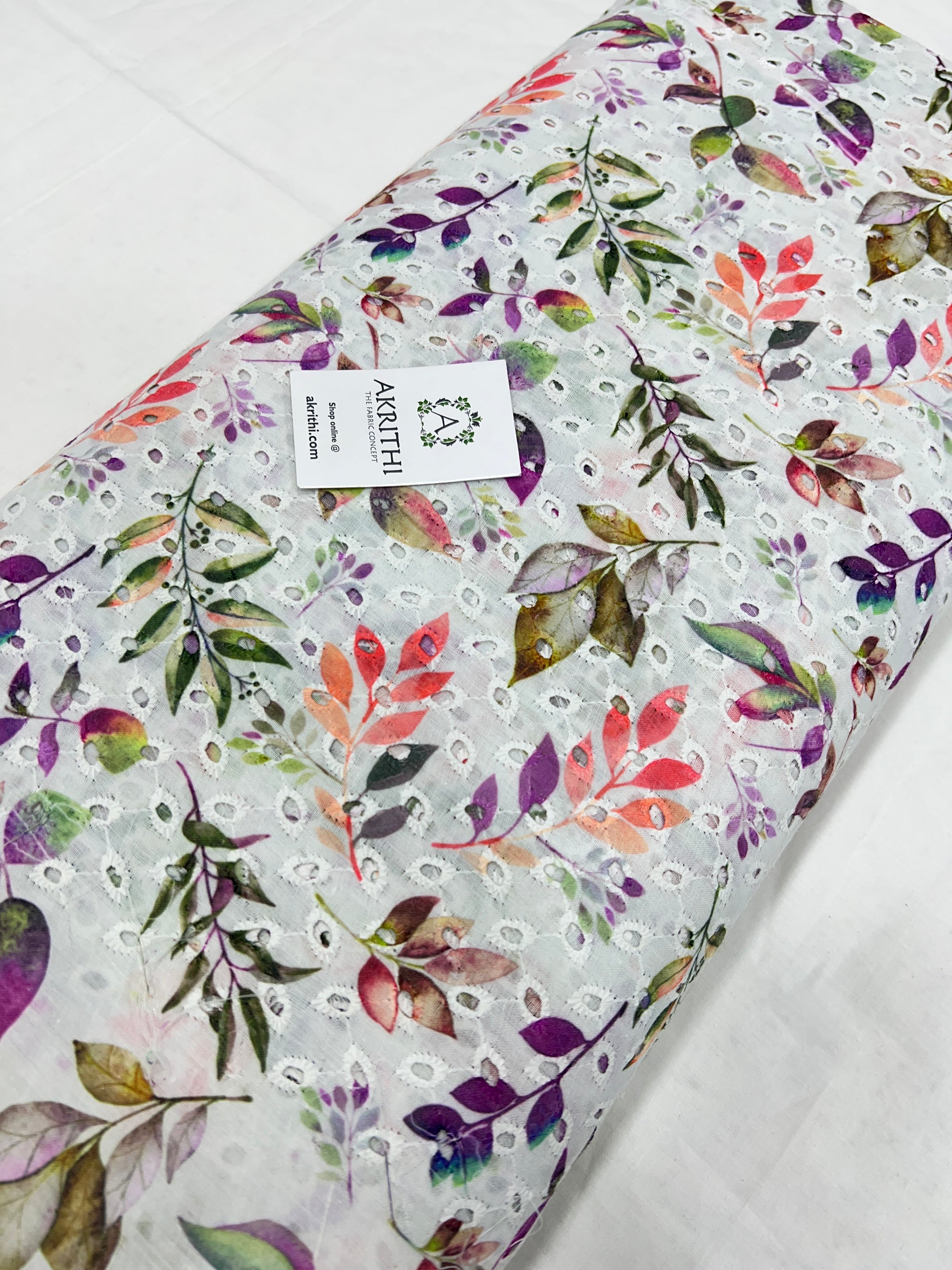 Printed Hakoba cotton fabric