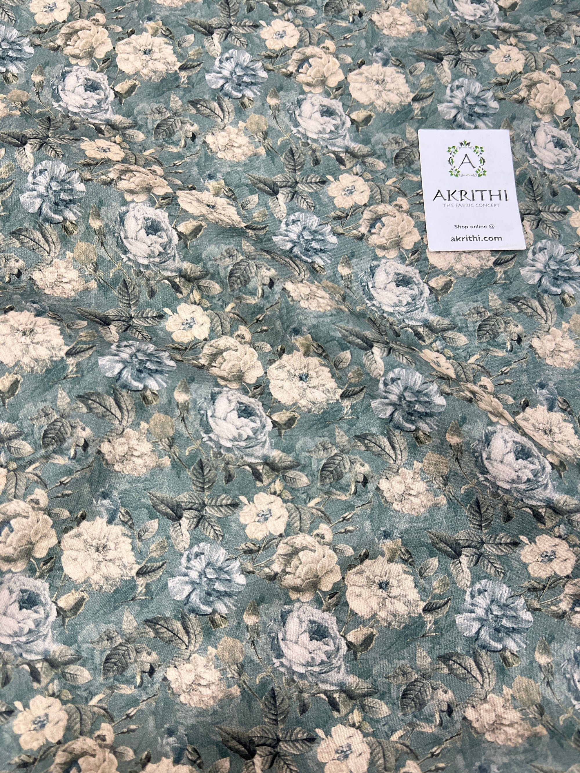 Digital Printed pure cotton fabric