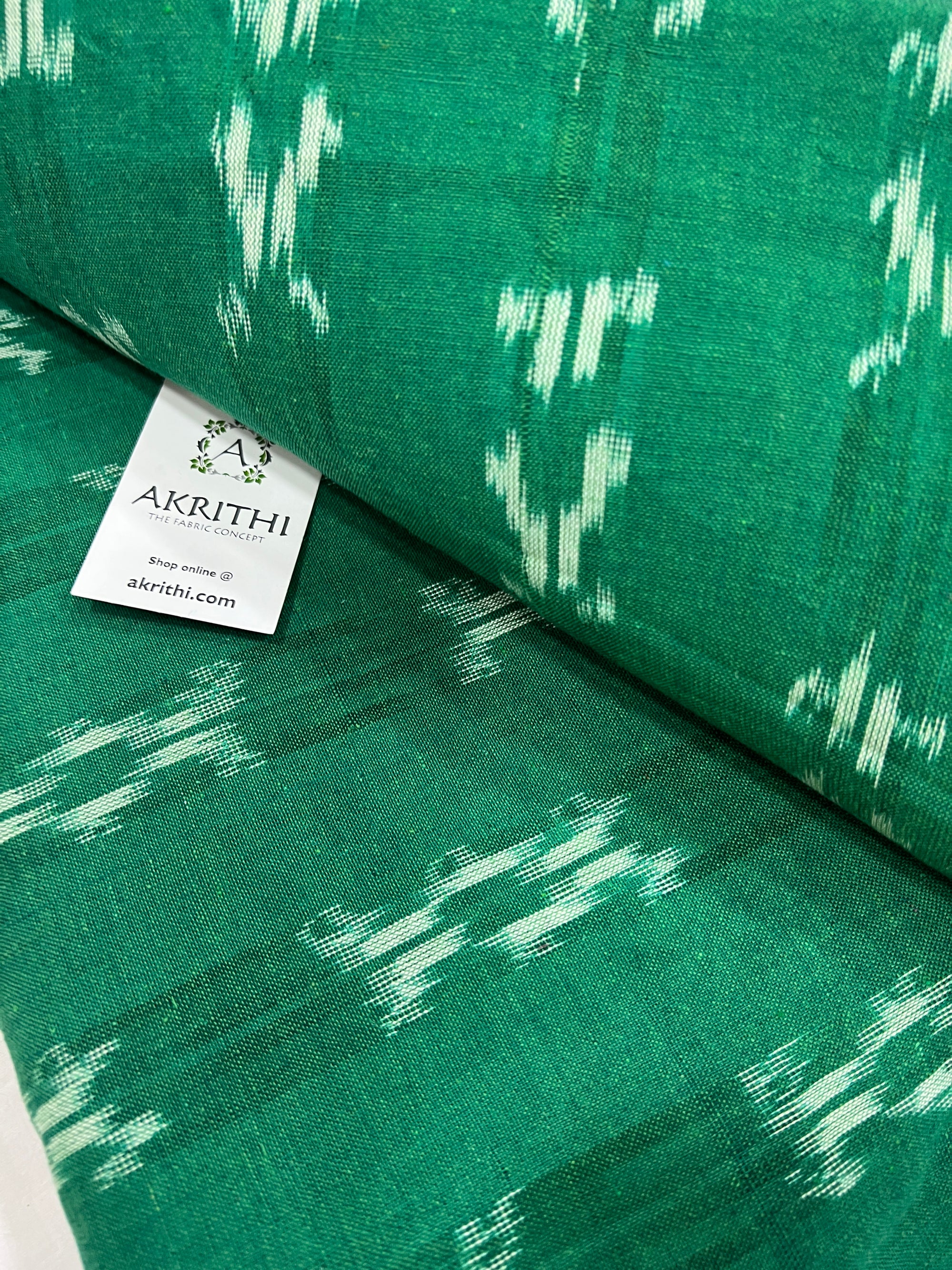 Handloom Ikat pure cotton fabric