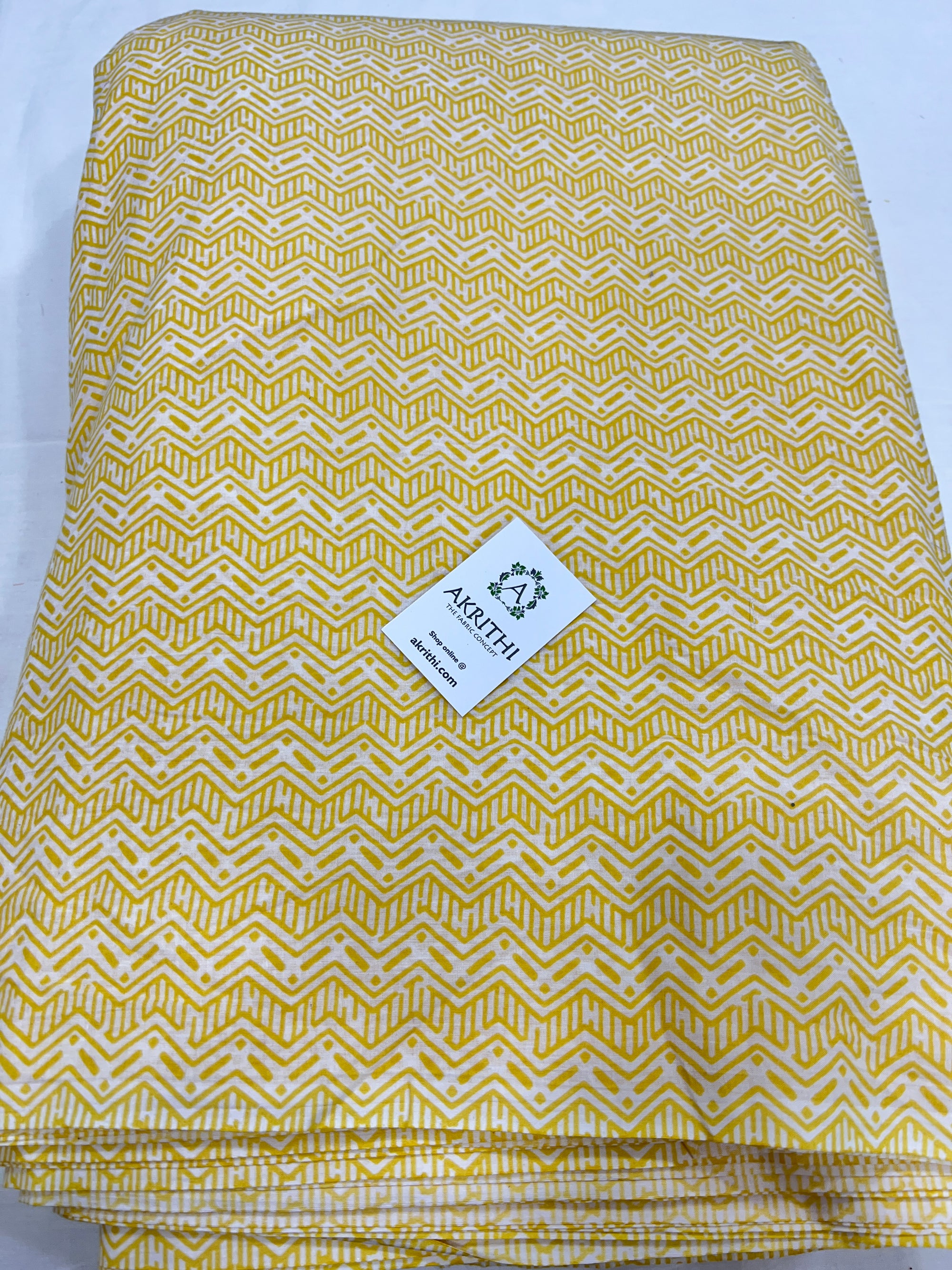 Printed pure cotton fabric