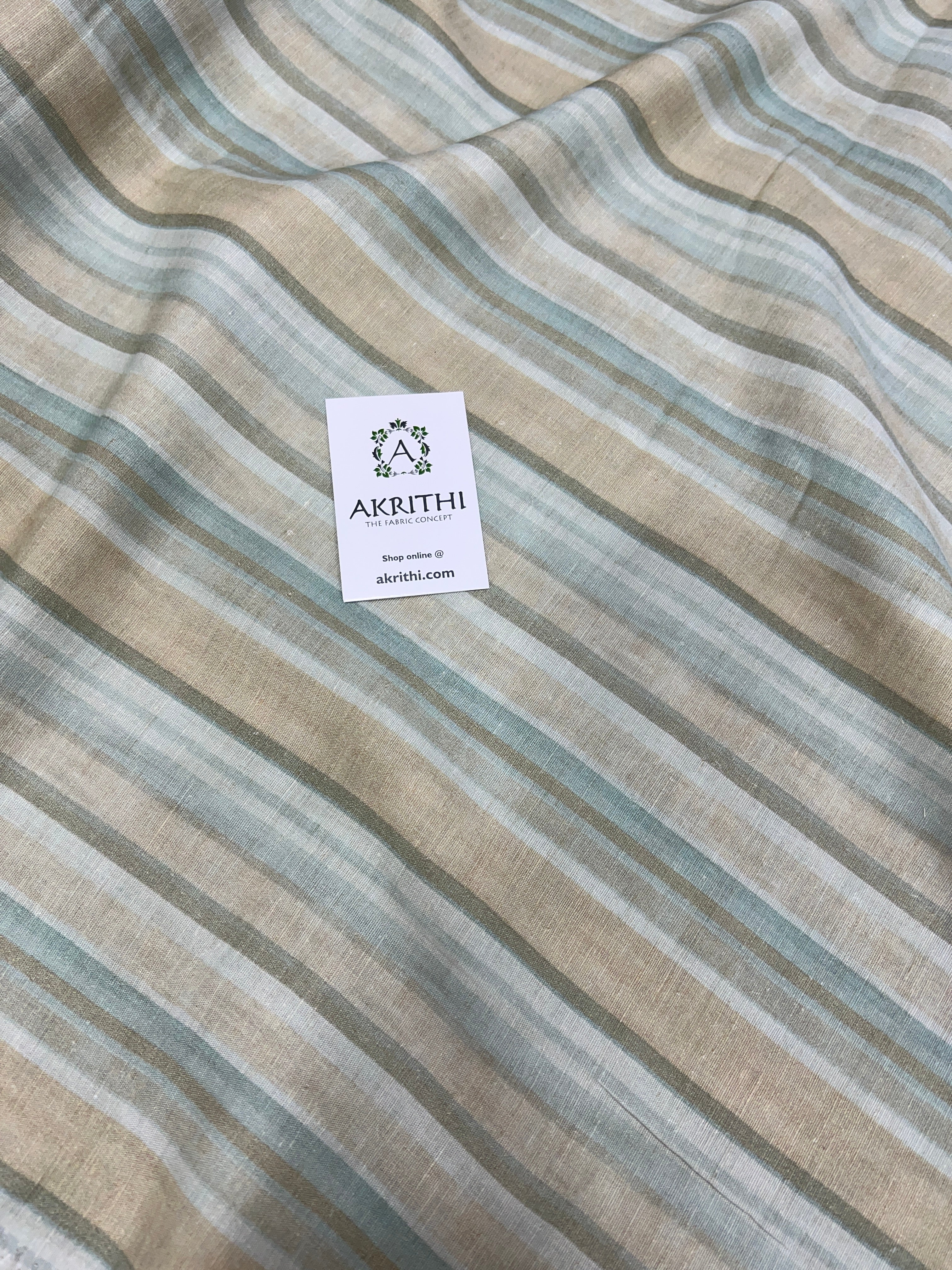 Pure linen fabric – Akrithi