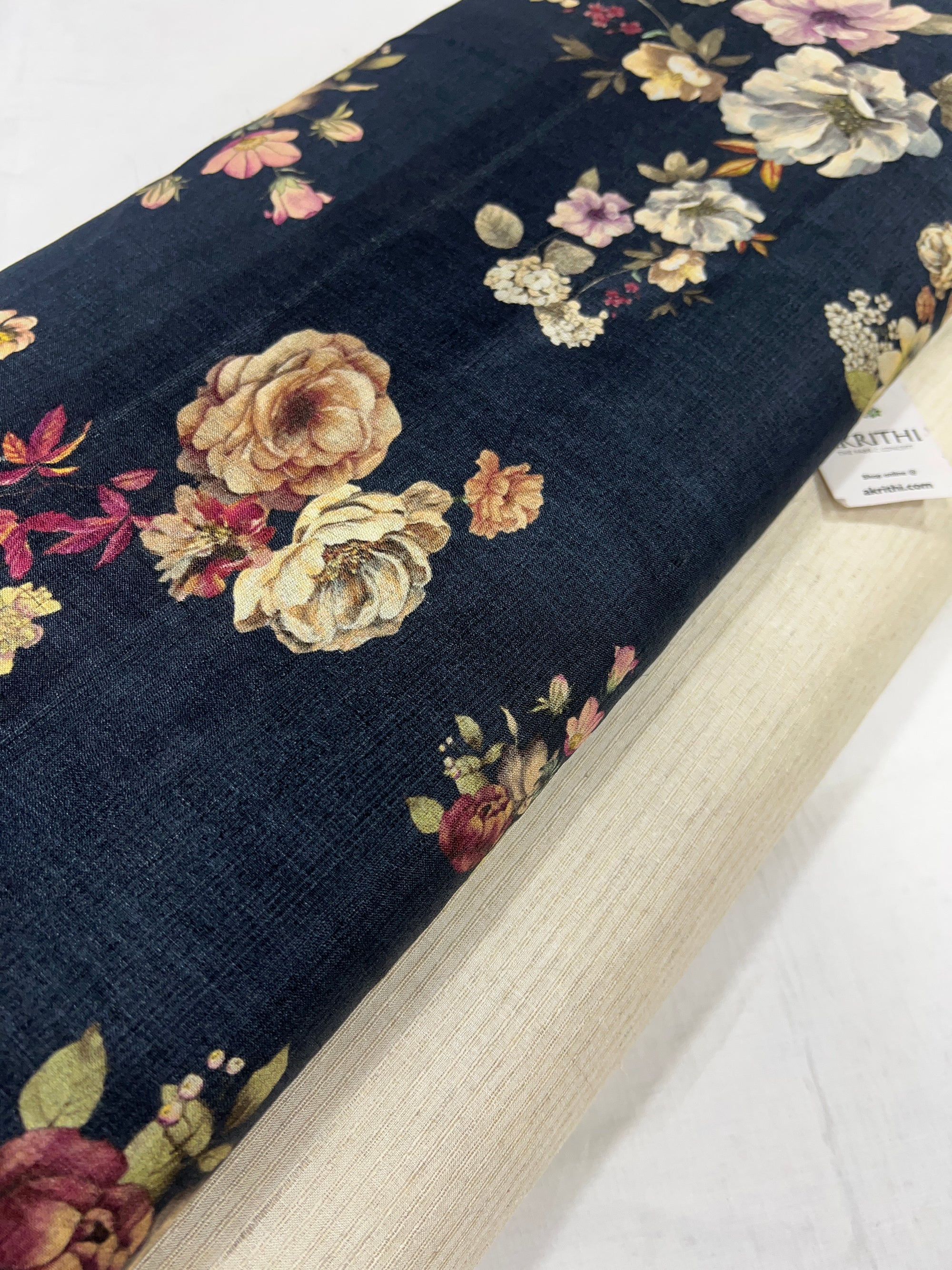 Pure tussar silk salwar suit