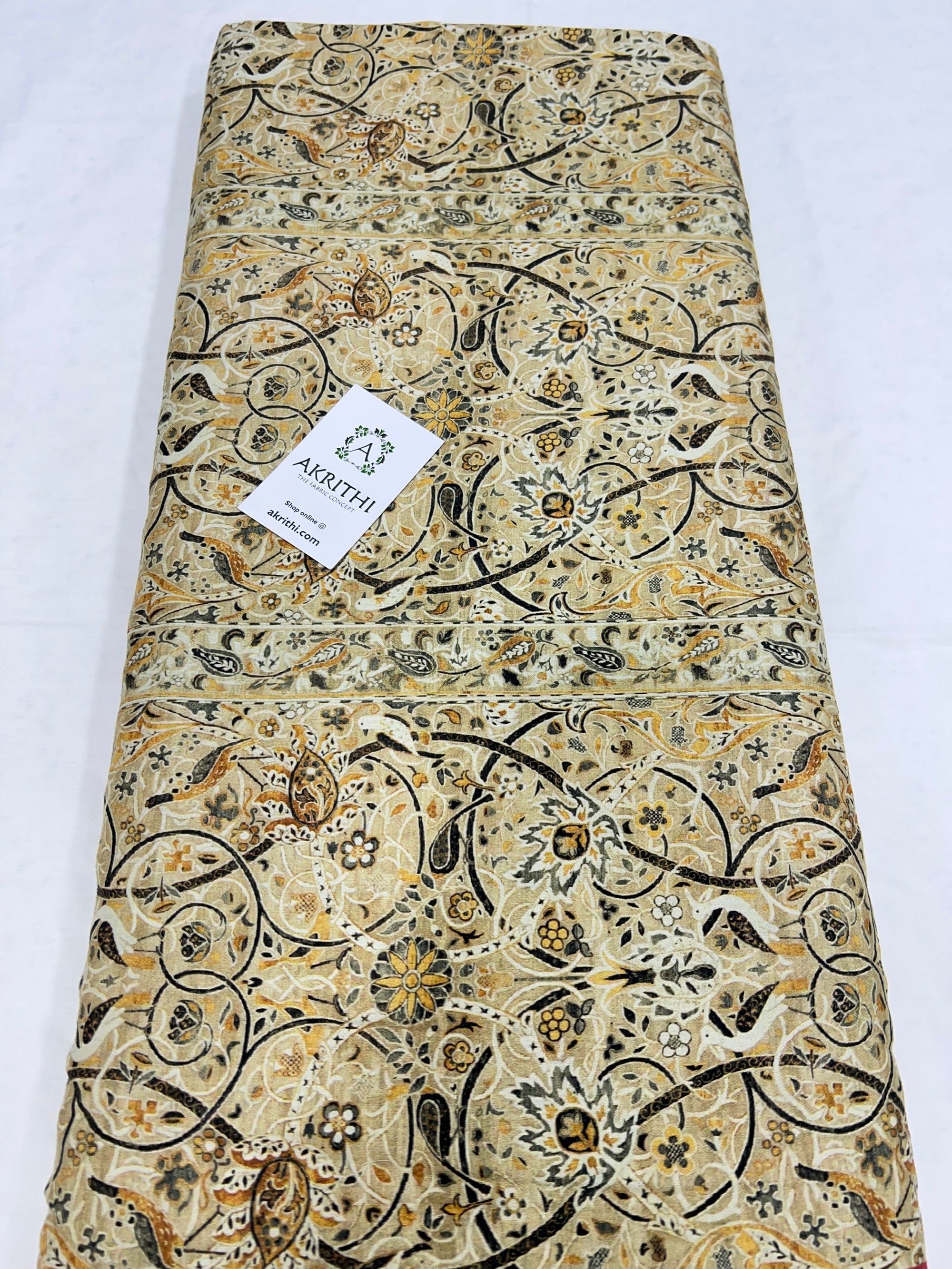 Digital Printed glazed pure cotton fabric