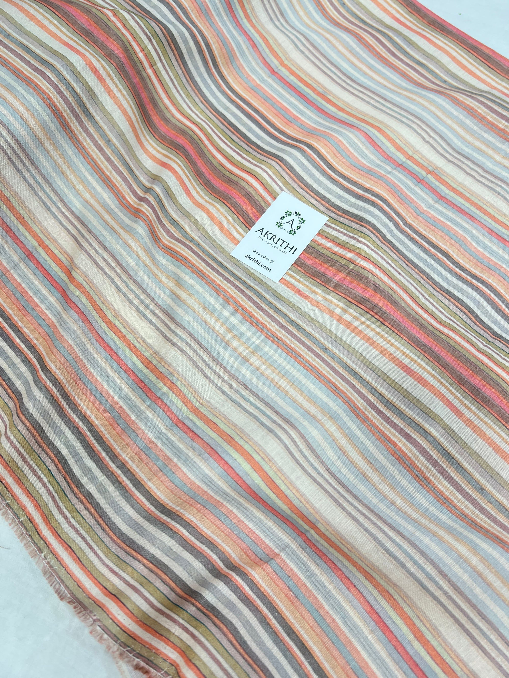 Digital Printed pure linen fabric