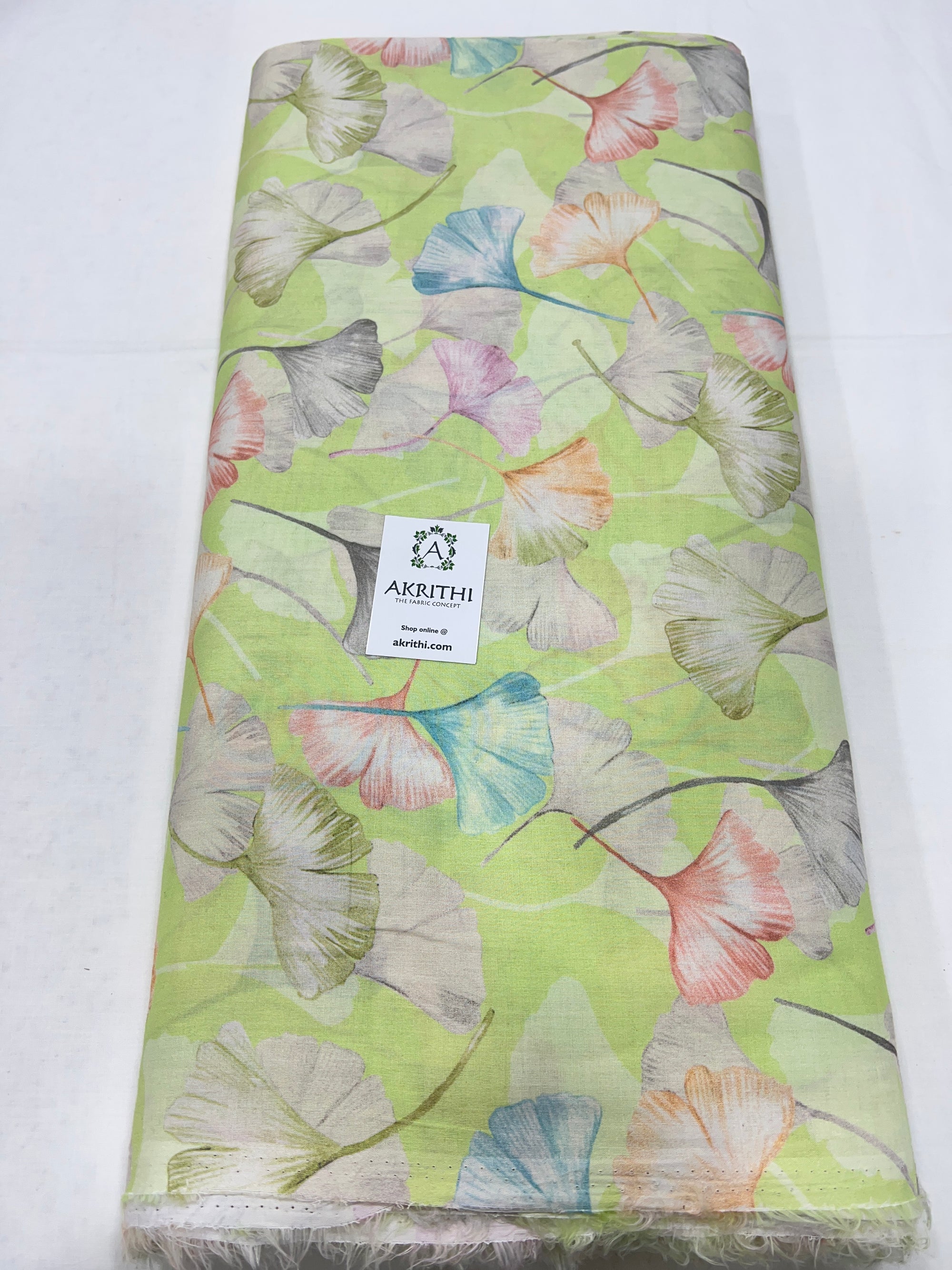 Digital Printed pure cotton fabric