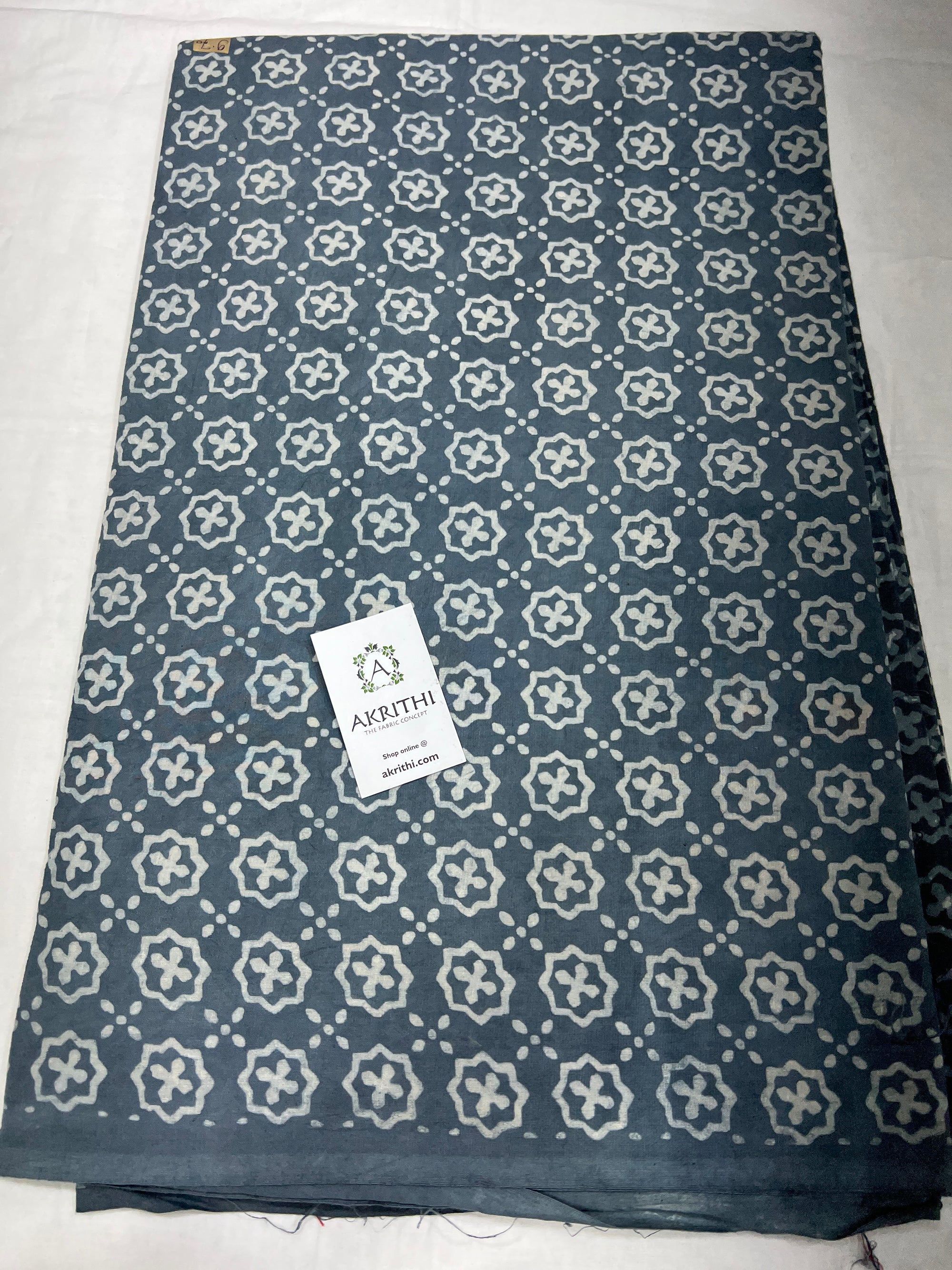 Dabu Printed pure cotton fabric