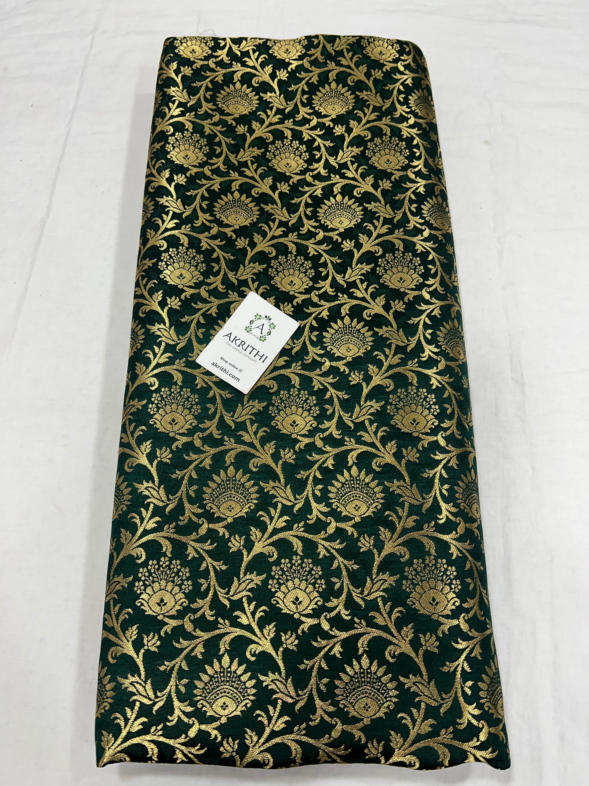 Pure Banarasi brocade fabric