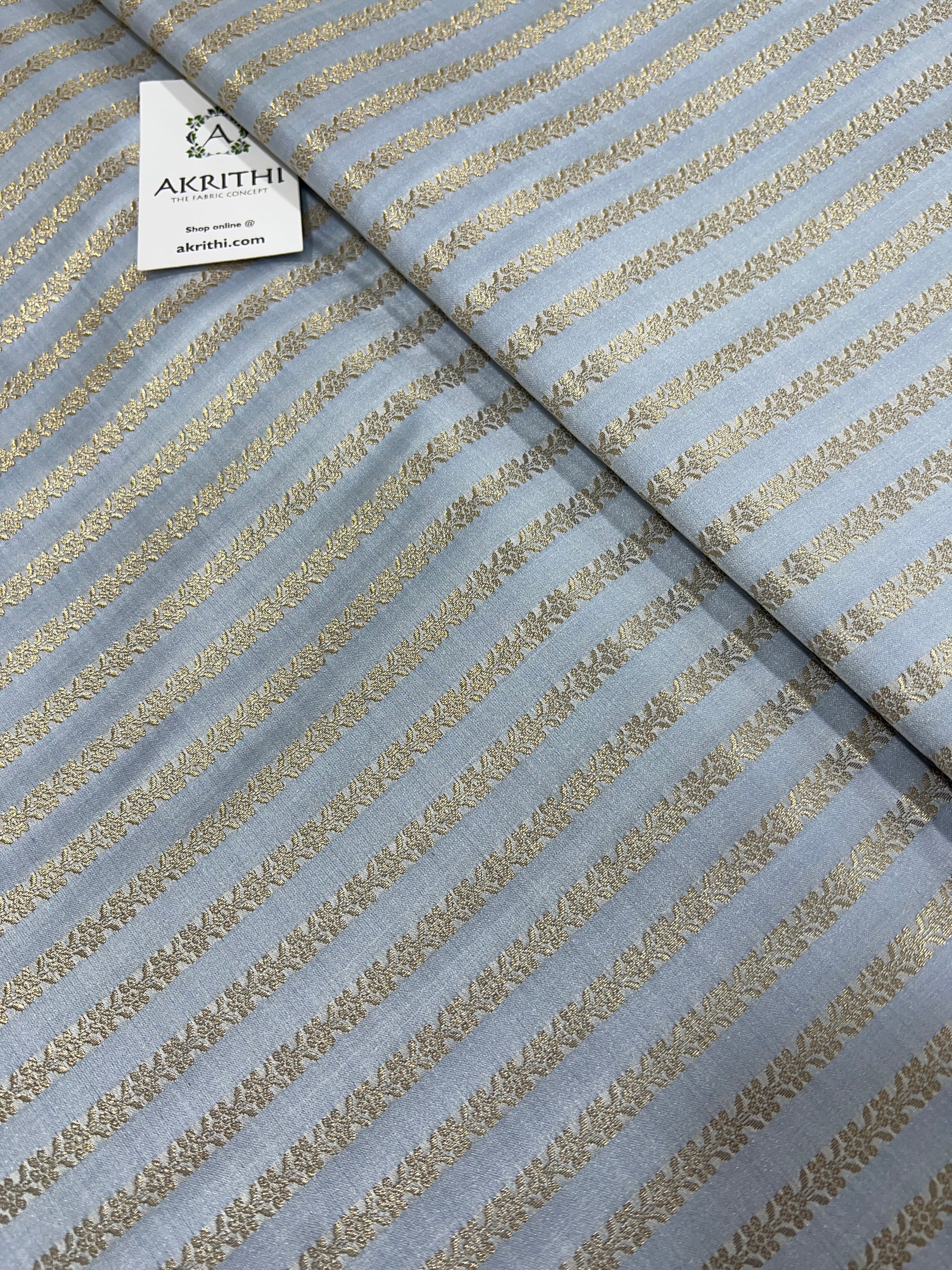 Pure Banarasi brocade fabric 90 CM CUT