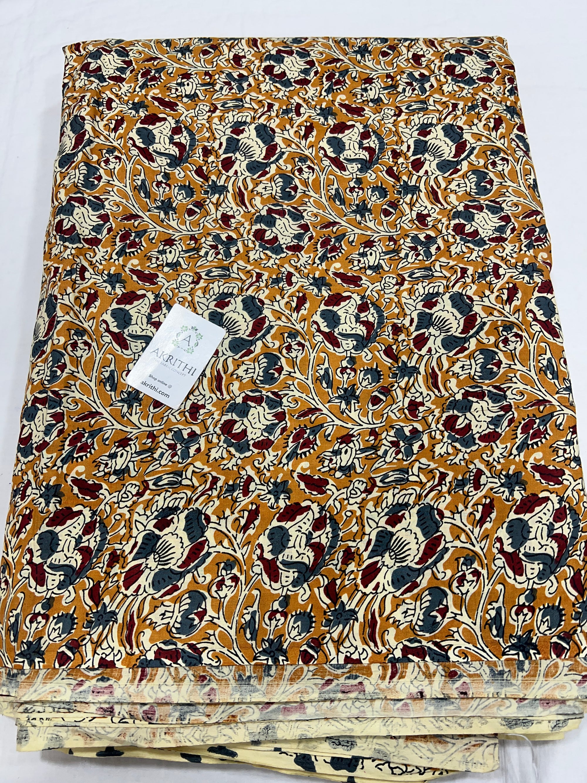 Printed pure cotton fabric