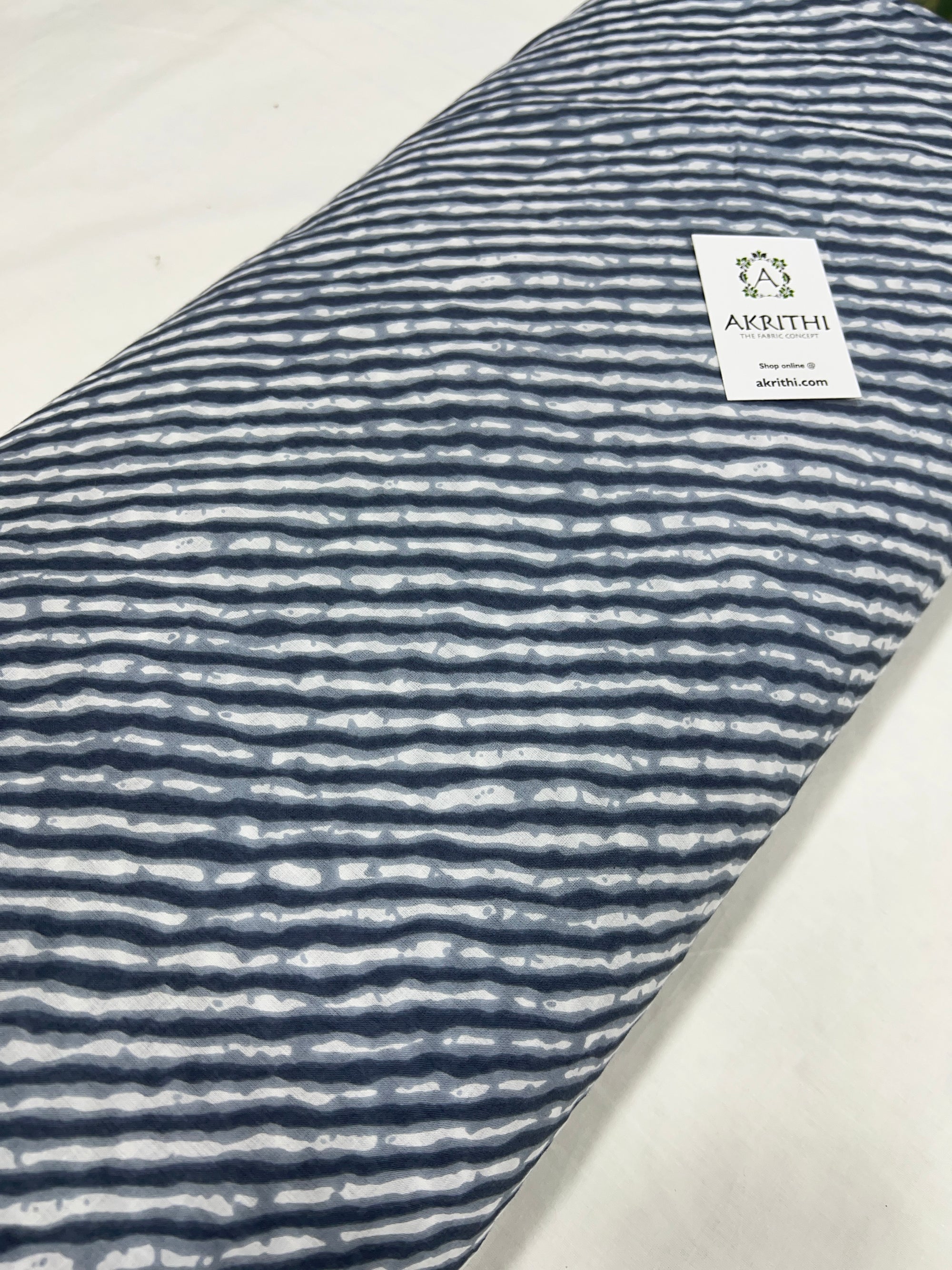 Printed pure cotton fabric