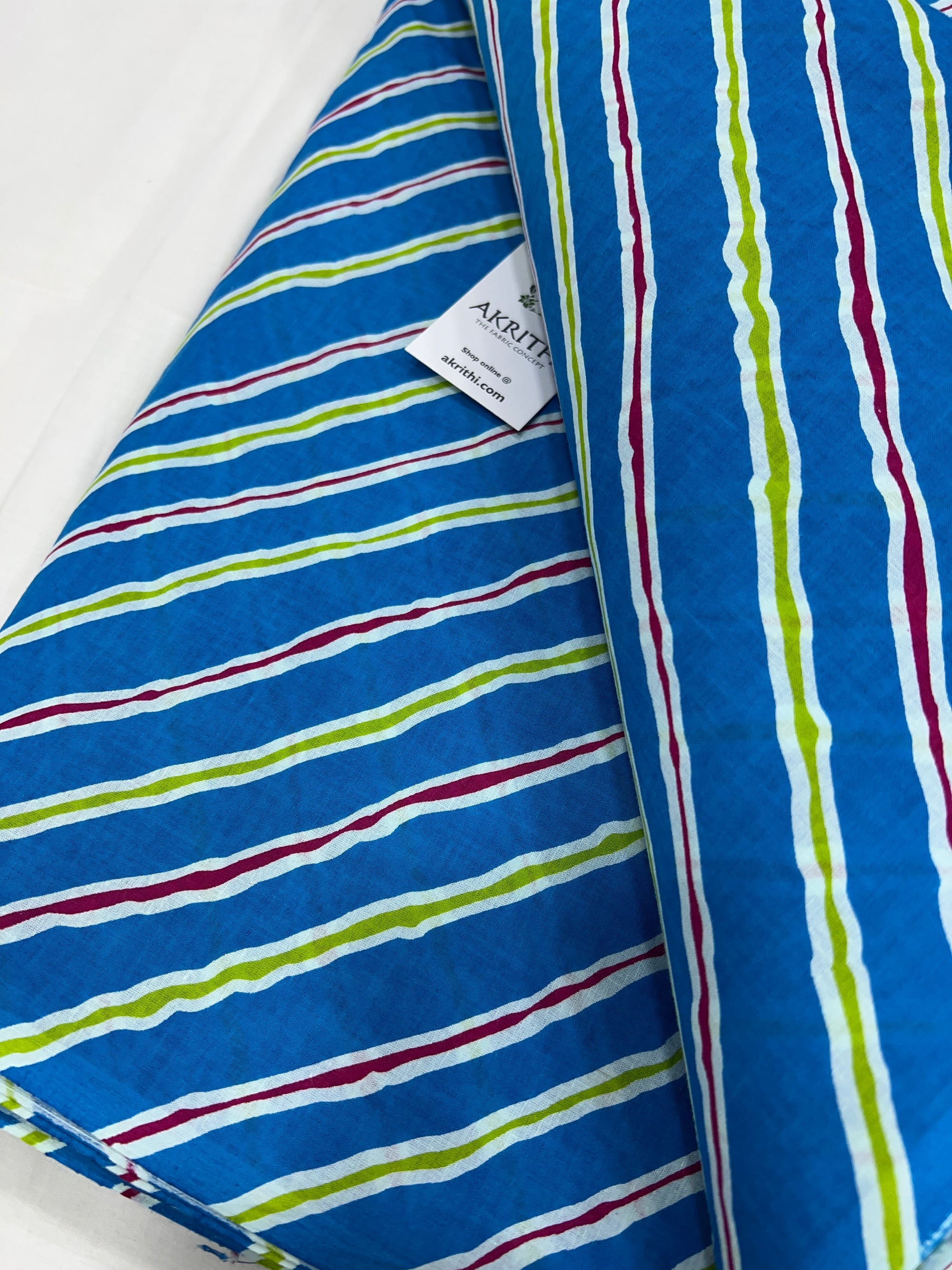 Printed pure cotton fabric