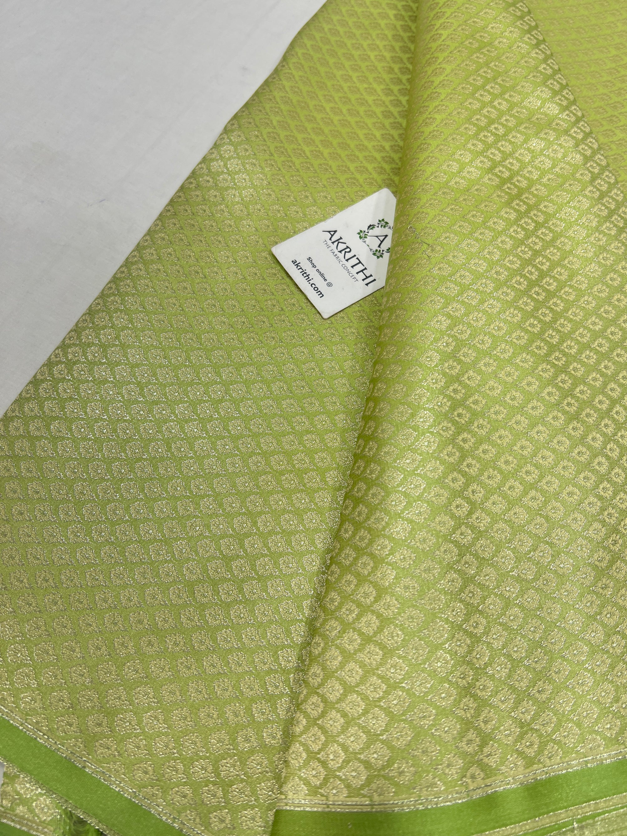 Pure Banarasi brocade fabric