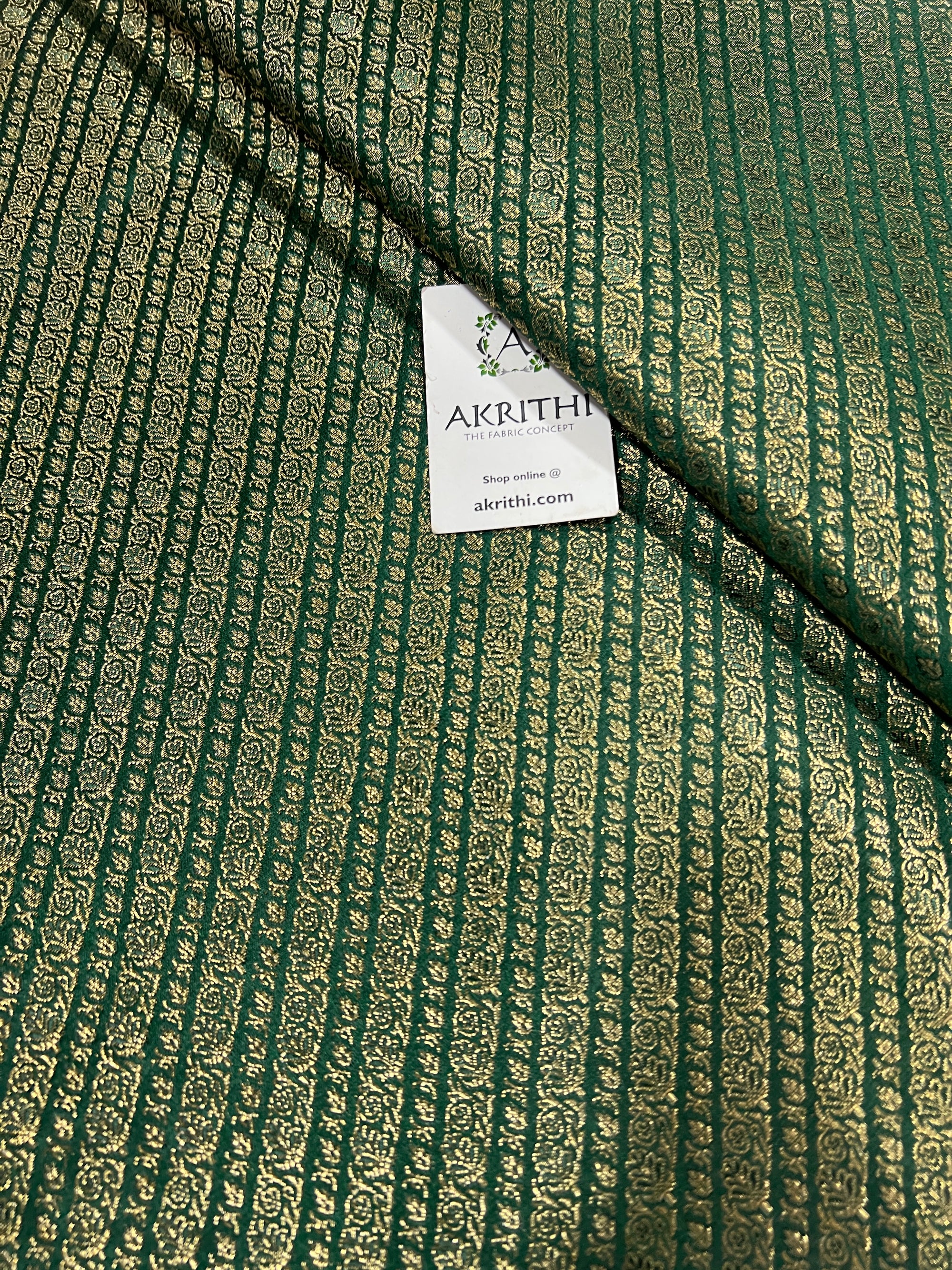 Pure Banarasi brocade fabric