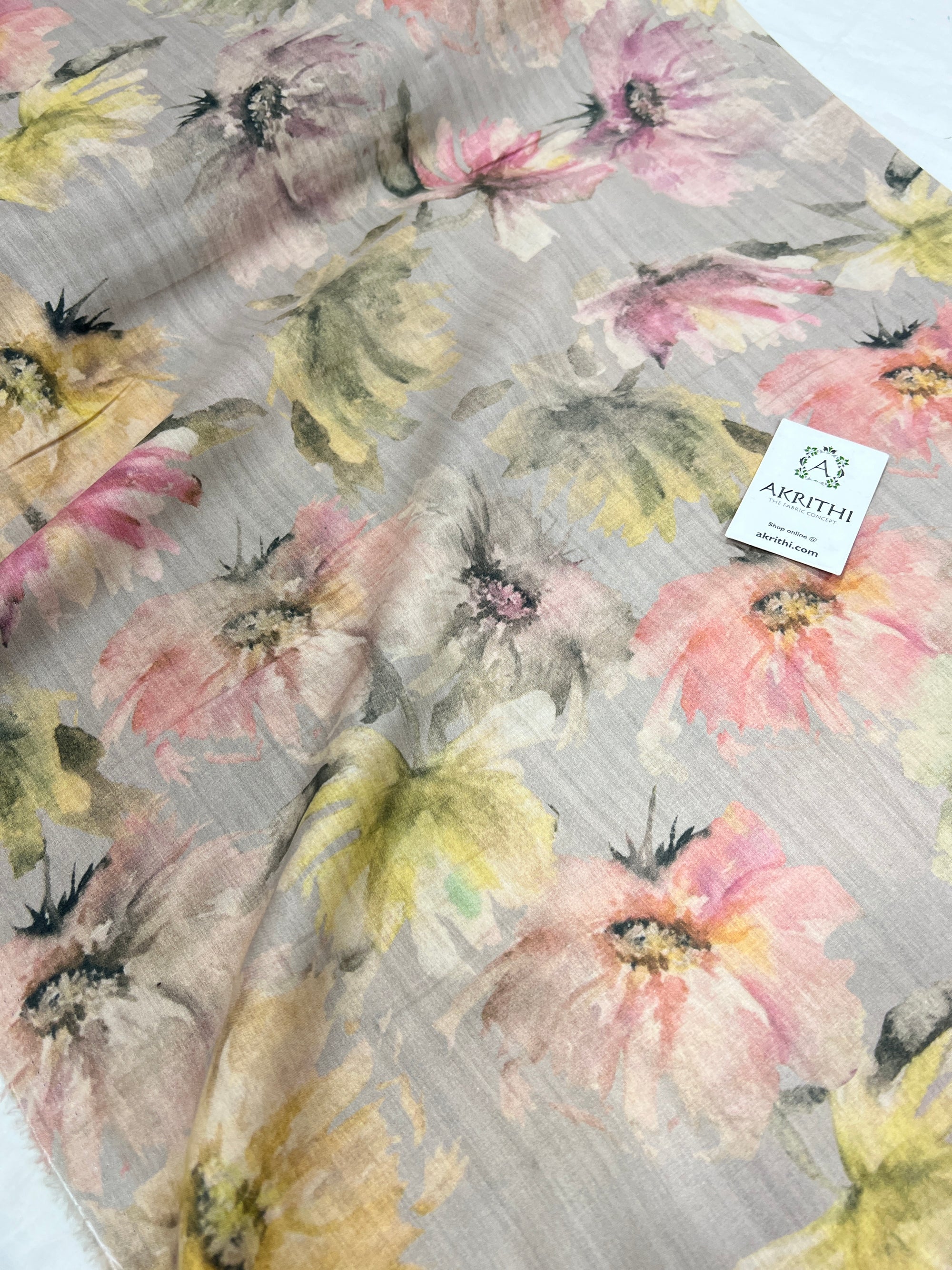 Digital Printed pure cotton fabric