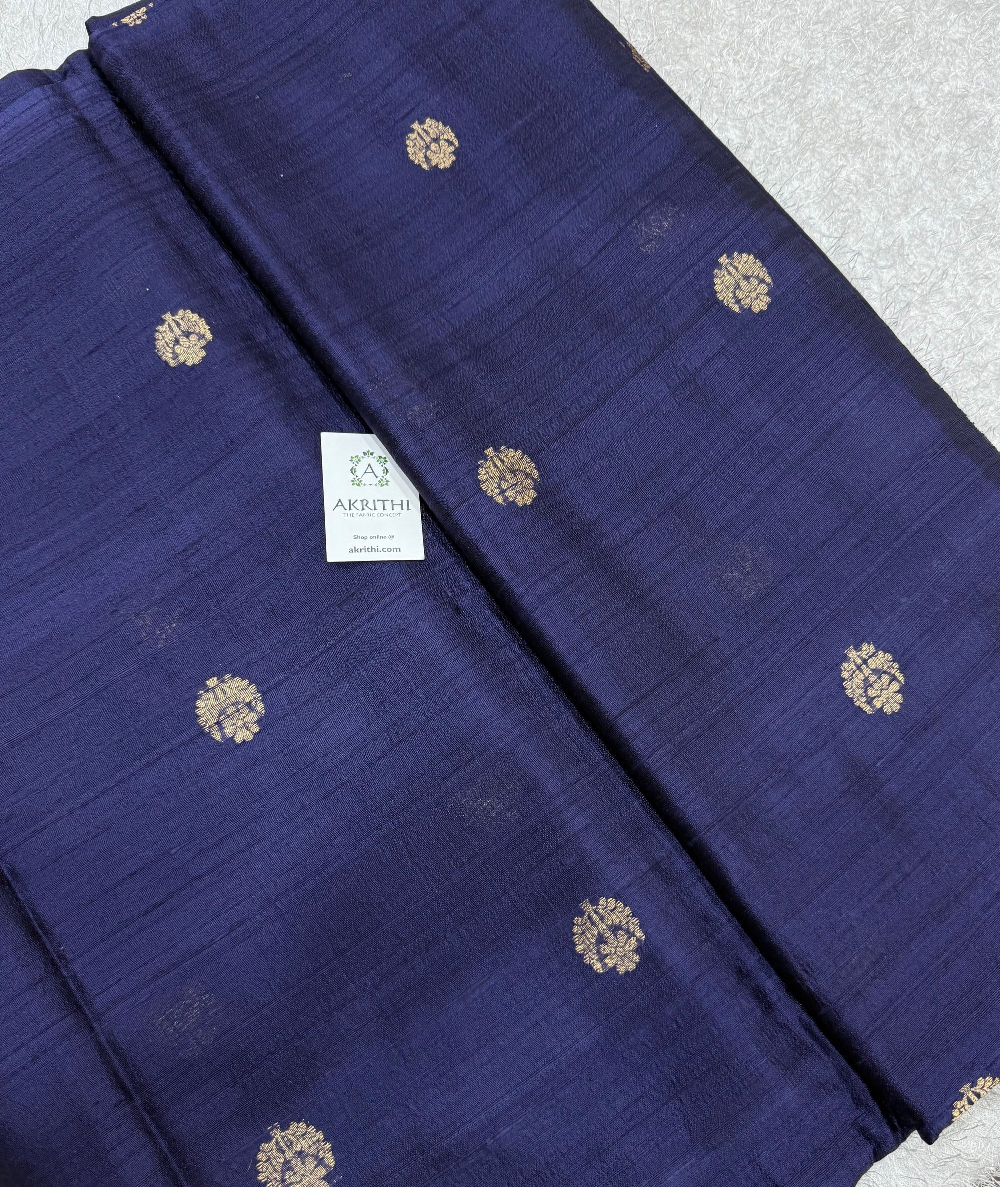 Handloom Pure raw silk Banarasi fabric