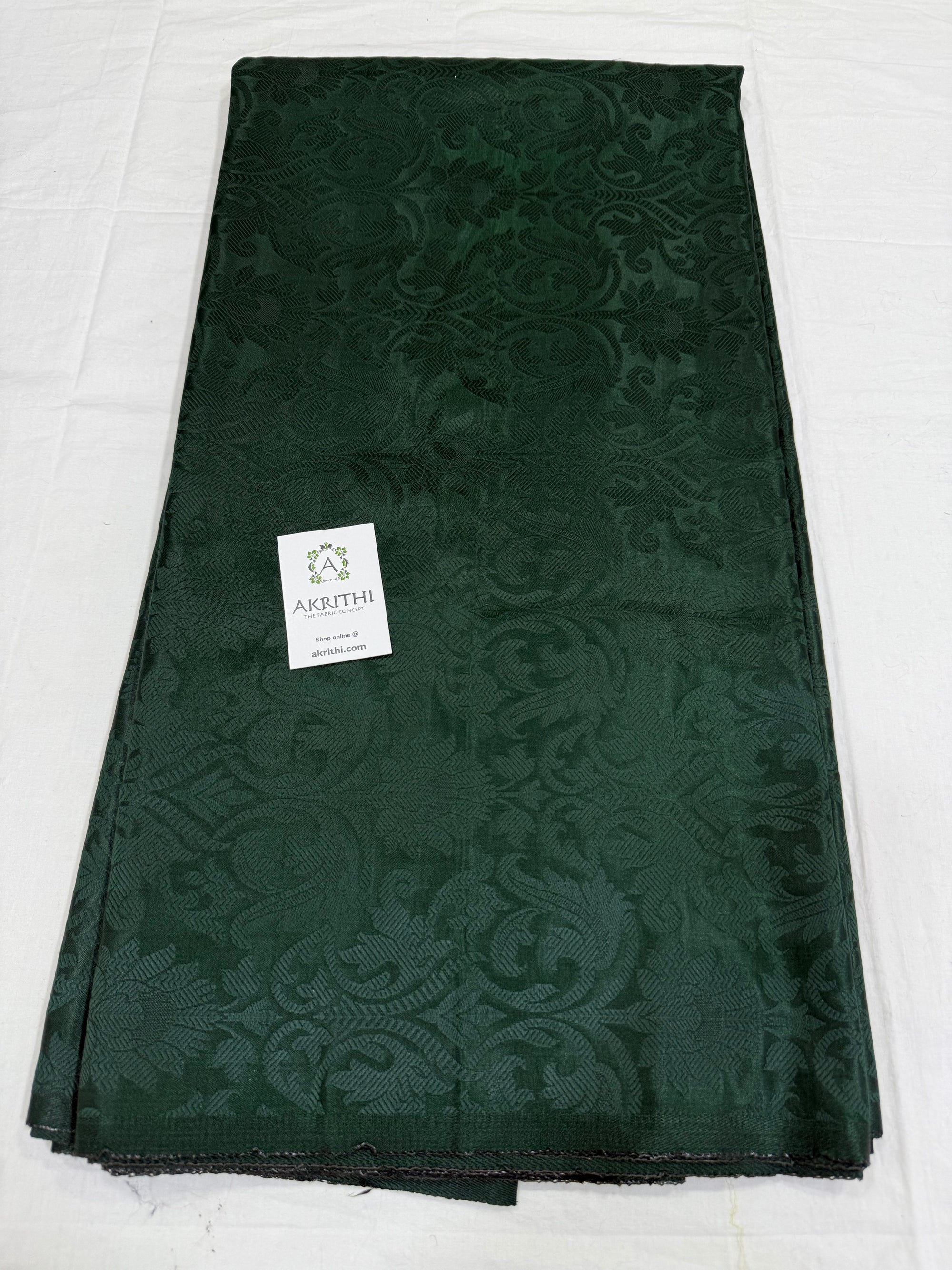 Pure Banarasi brocade fabric