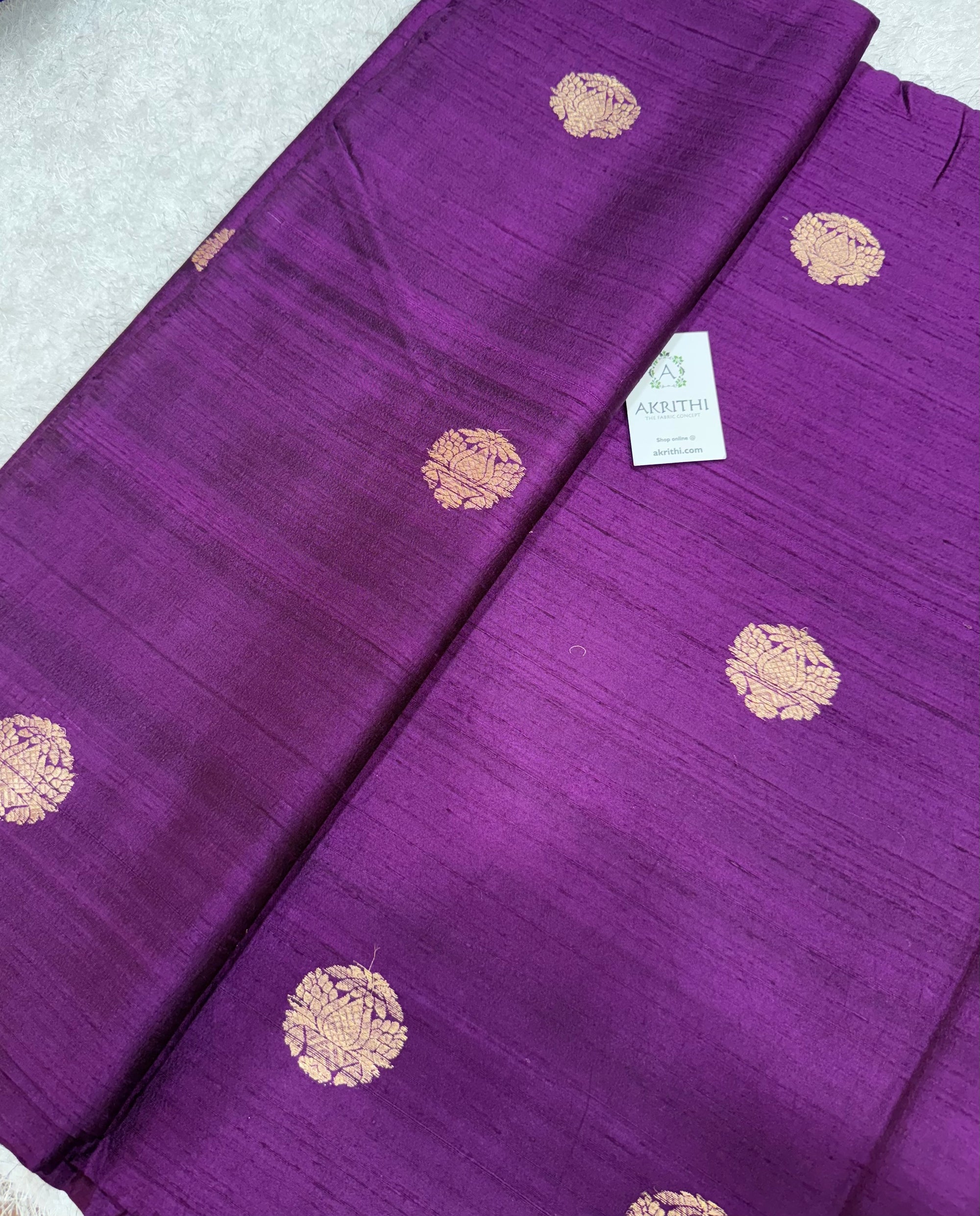 Handloom Pure raw silk Banarasi fabric