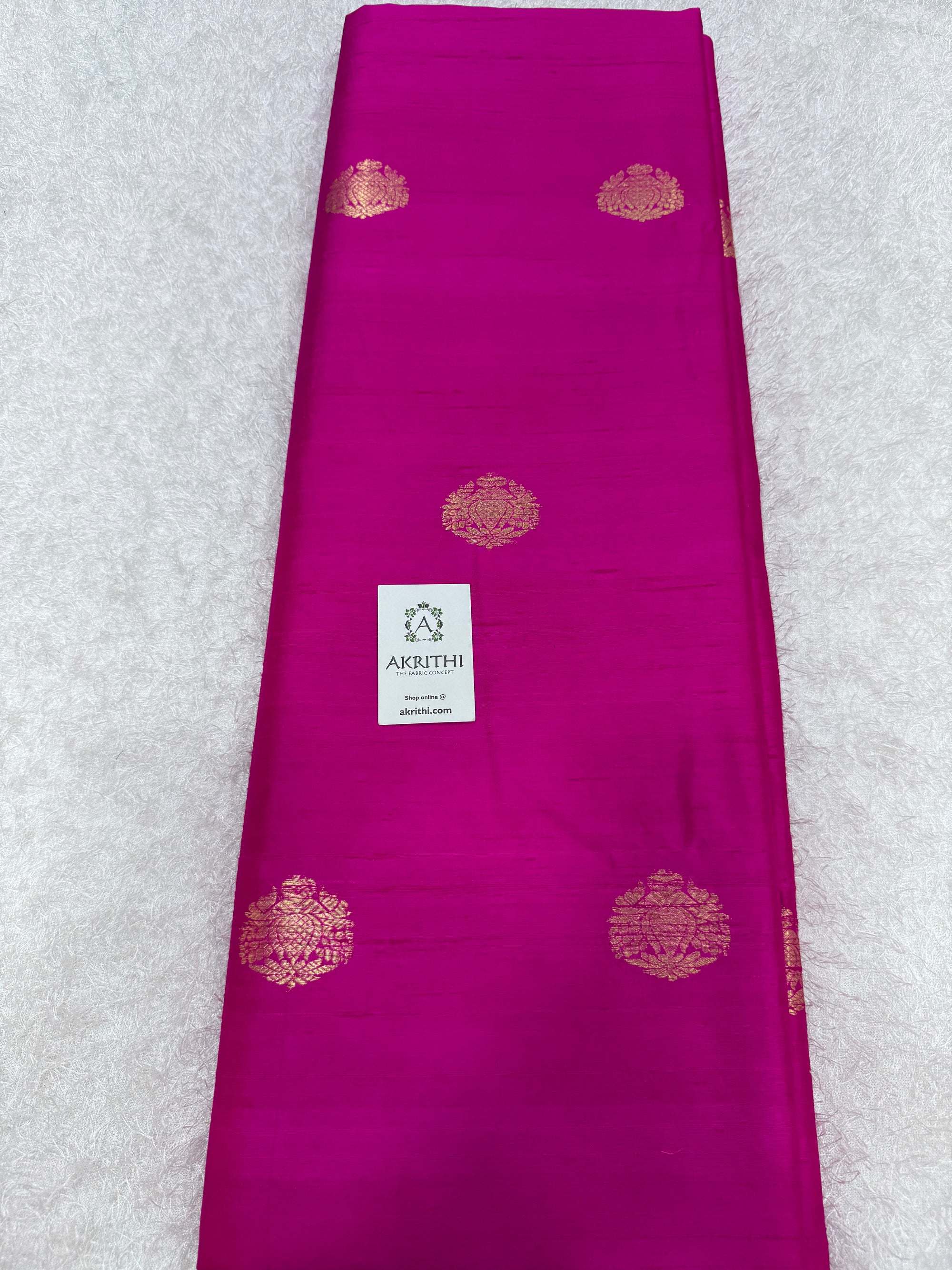 Handloom Pure raw silk Banarasi fabric