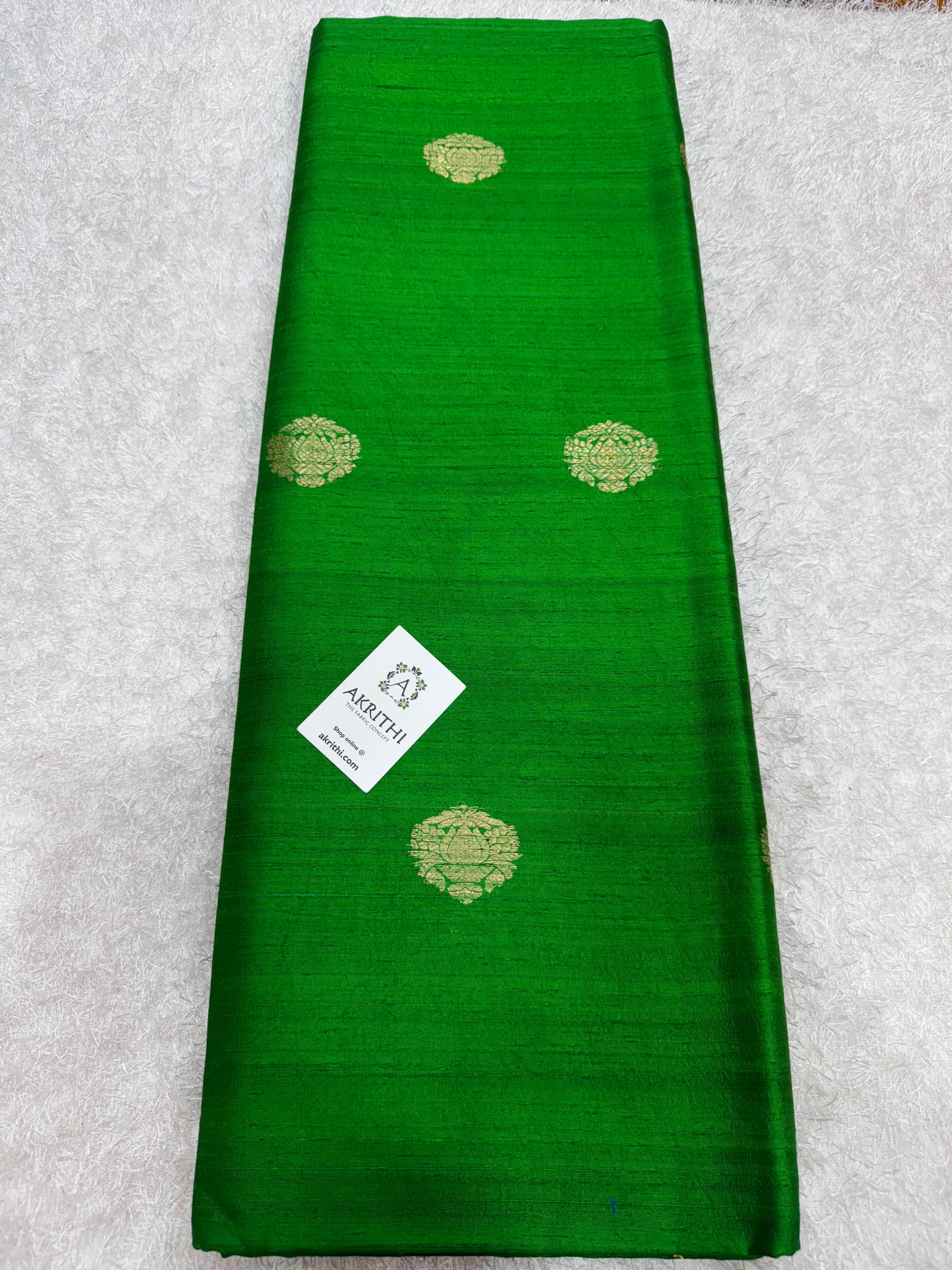 Handloom Pure raw silk Banarasi fabric