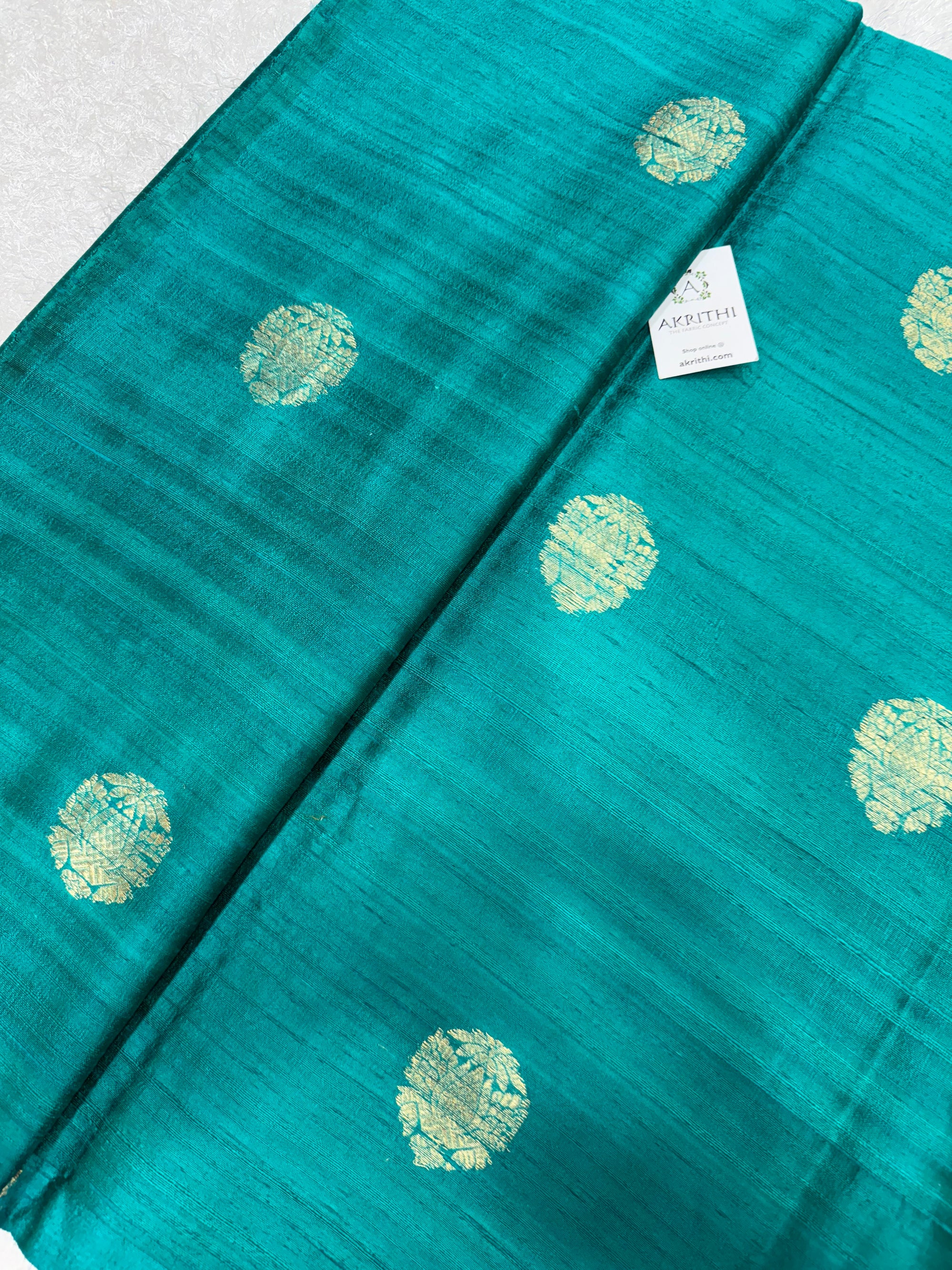 Handloom Pure raw silk Banarasi fabric
