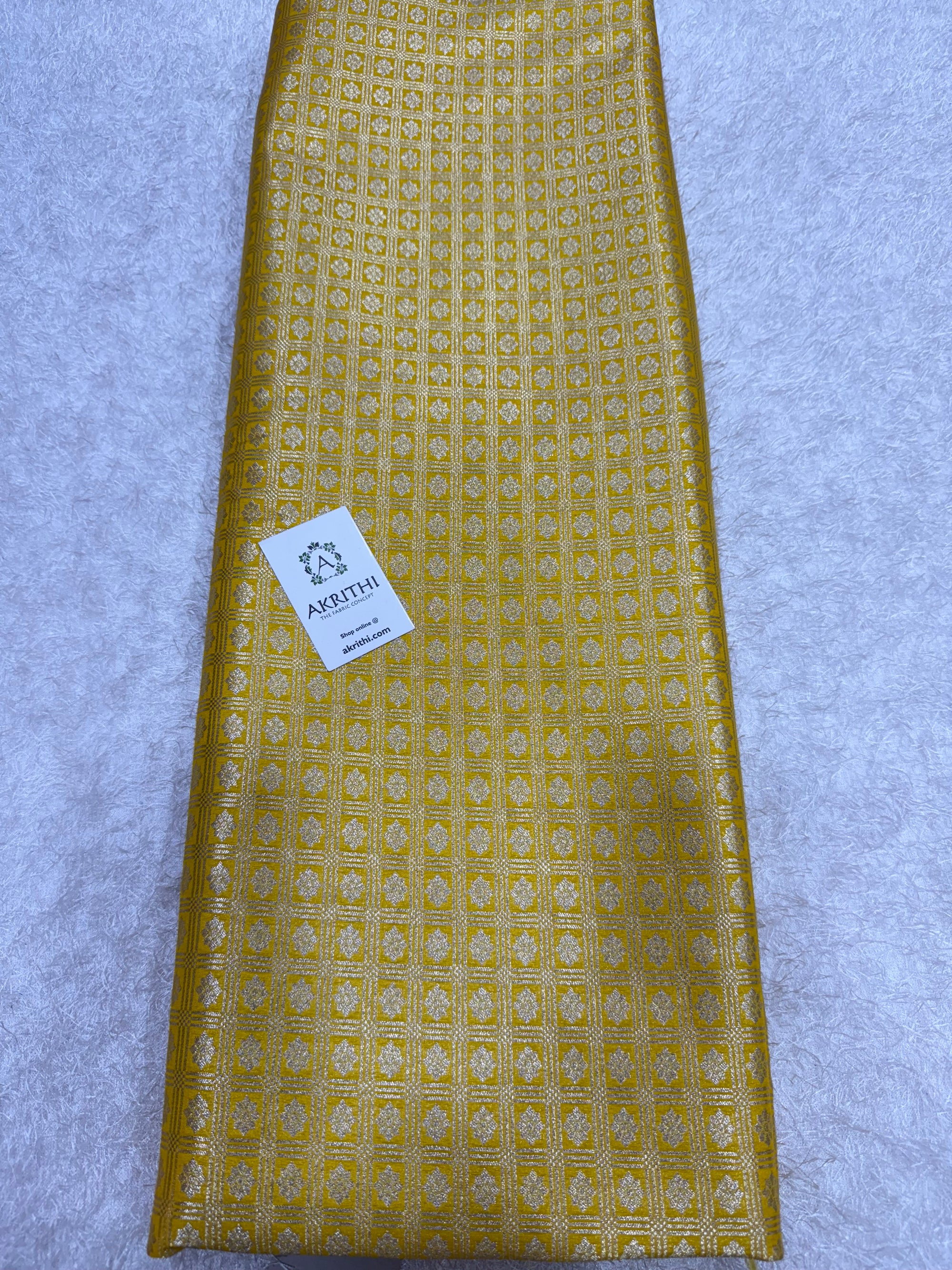 Pure Banarasi brocade fabric