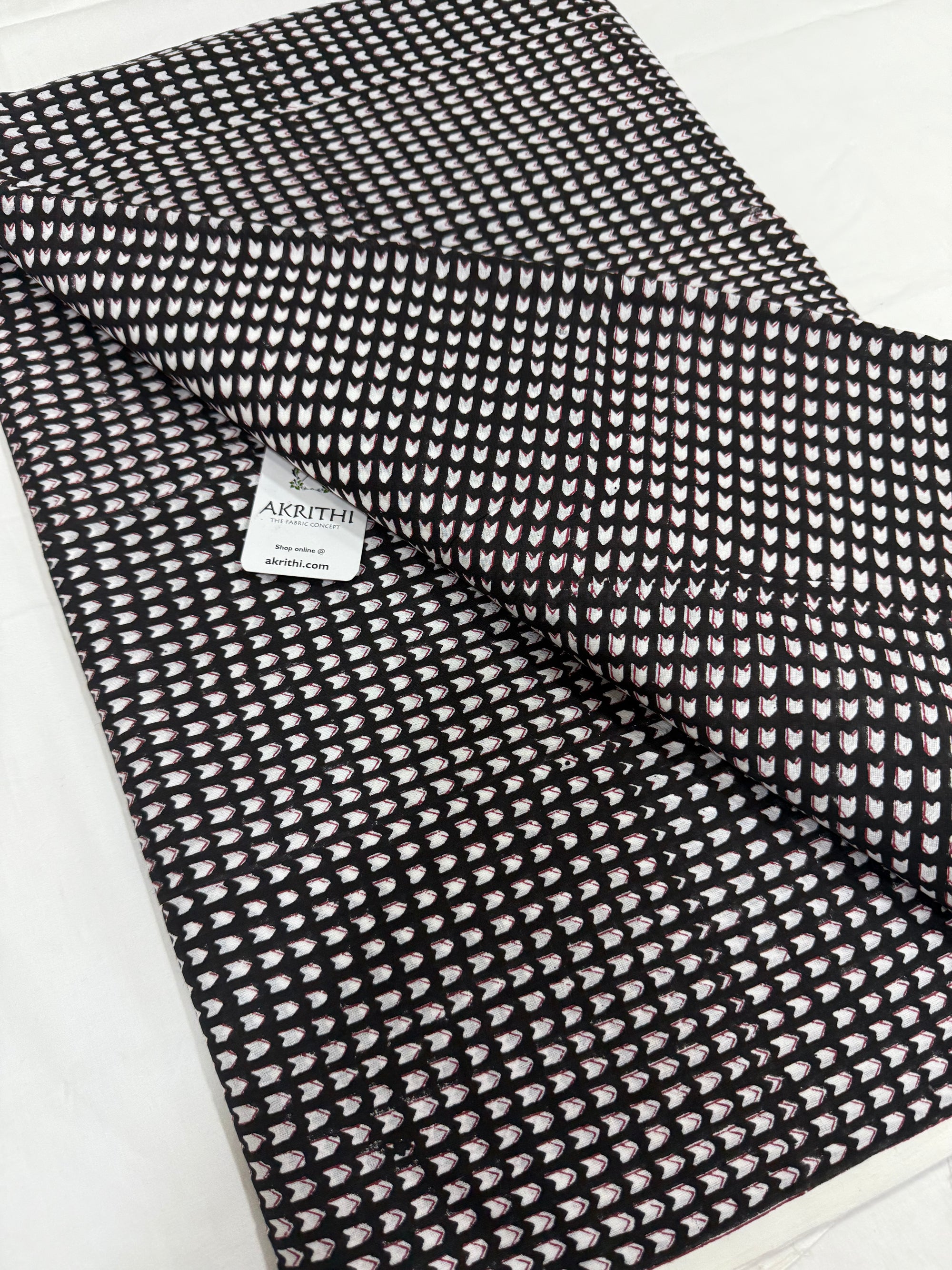 Hand block pure Mul cotton fabric