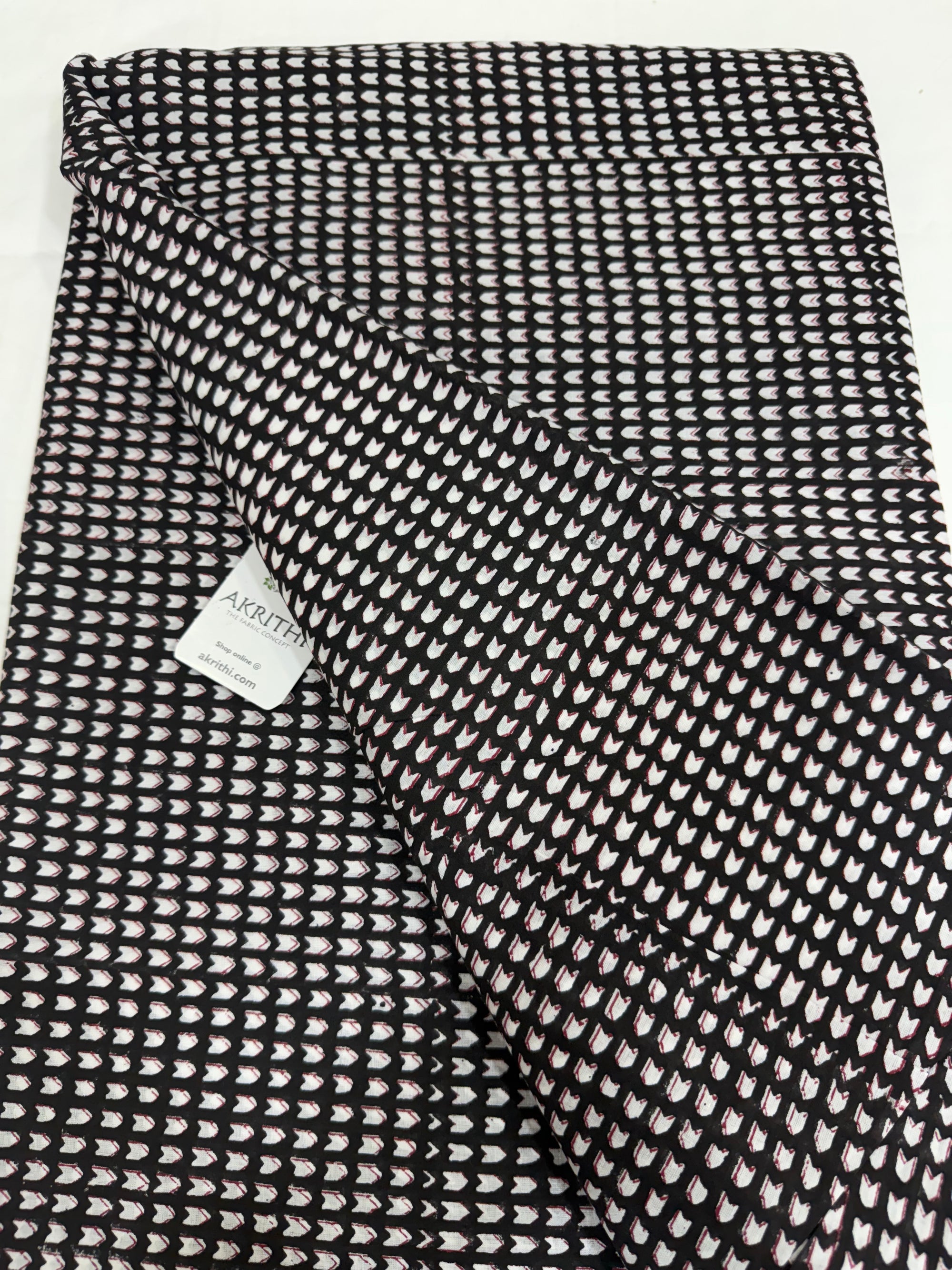 Hand block pure Mul cotton fabric