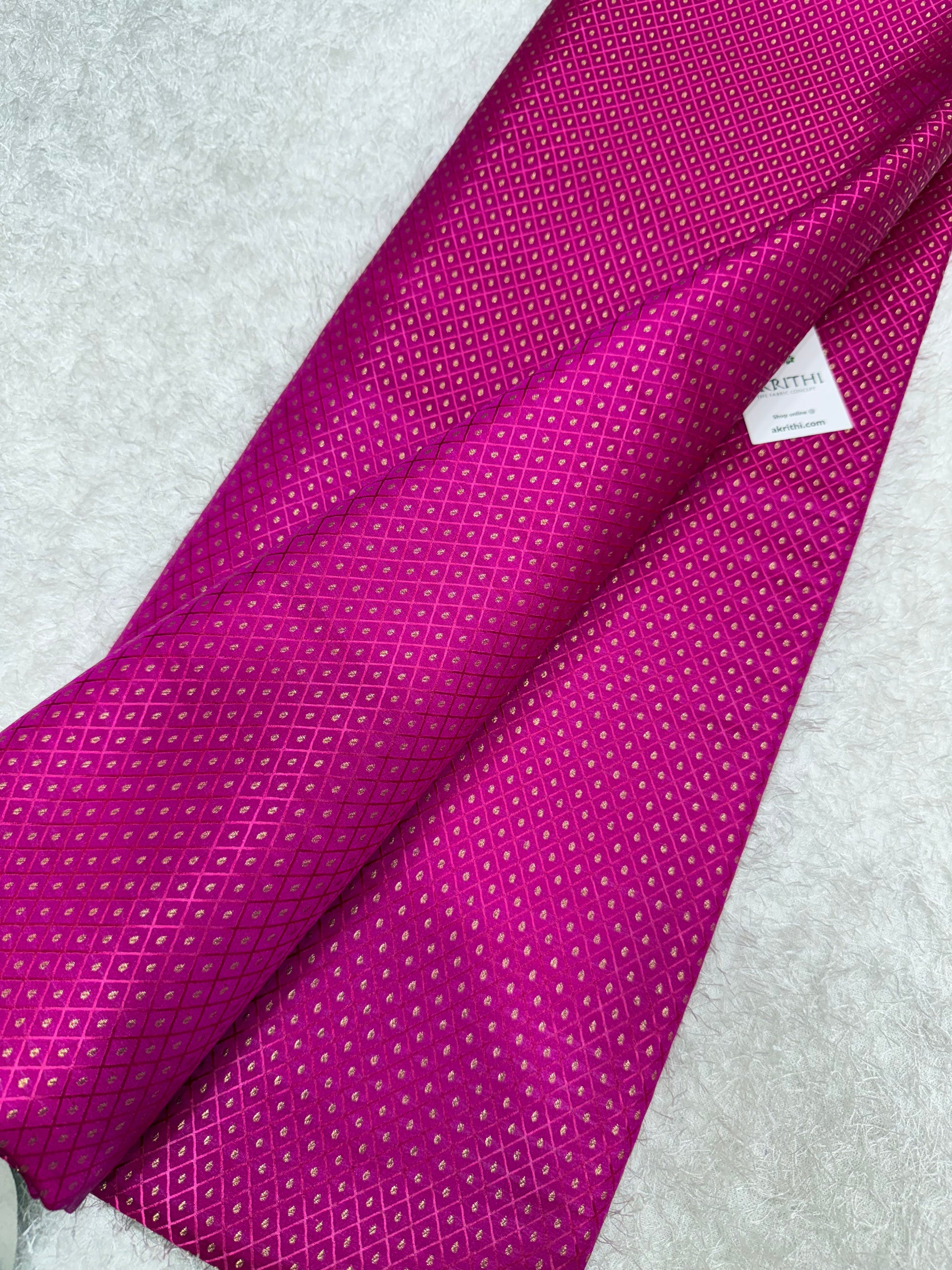 Pure Banarasi brocade fabric