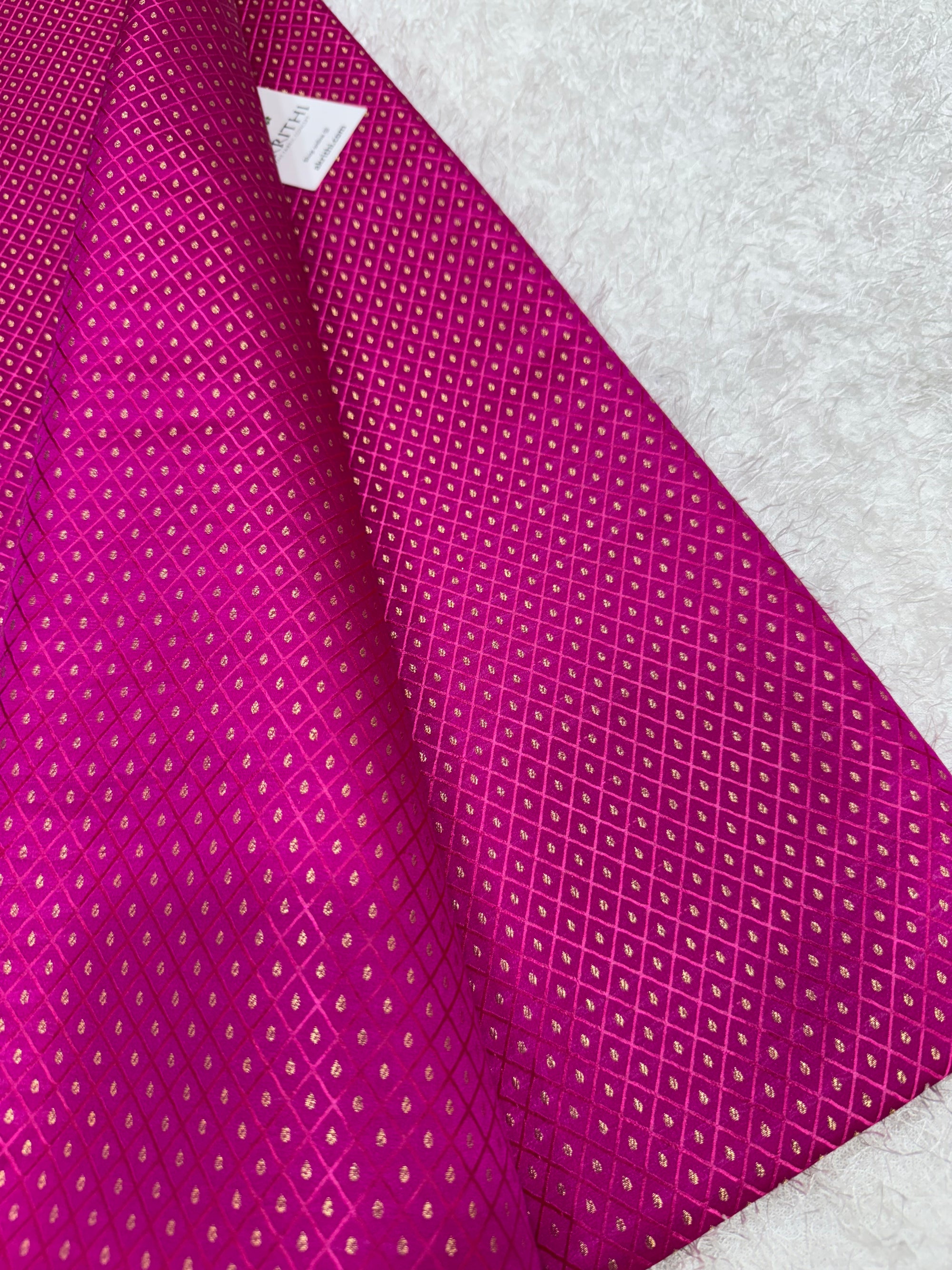 Pure Banarasi brocade fabric