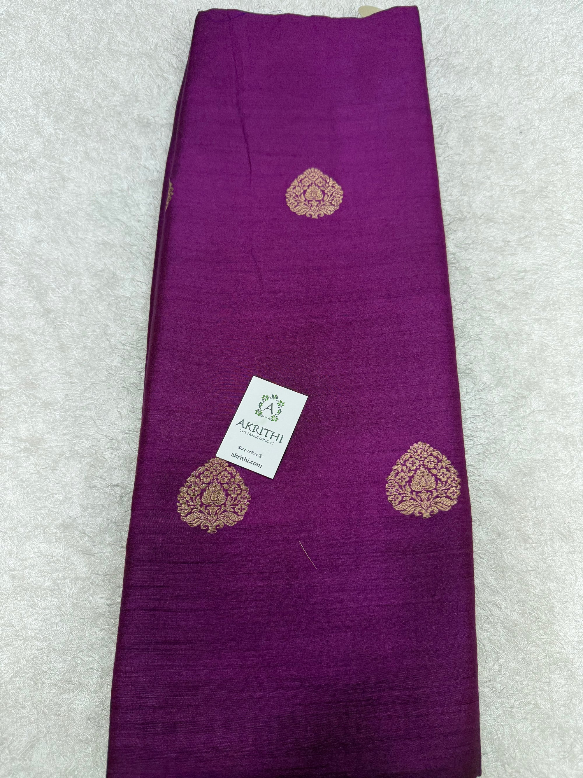 Handloom pure munga silk fabric