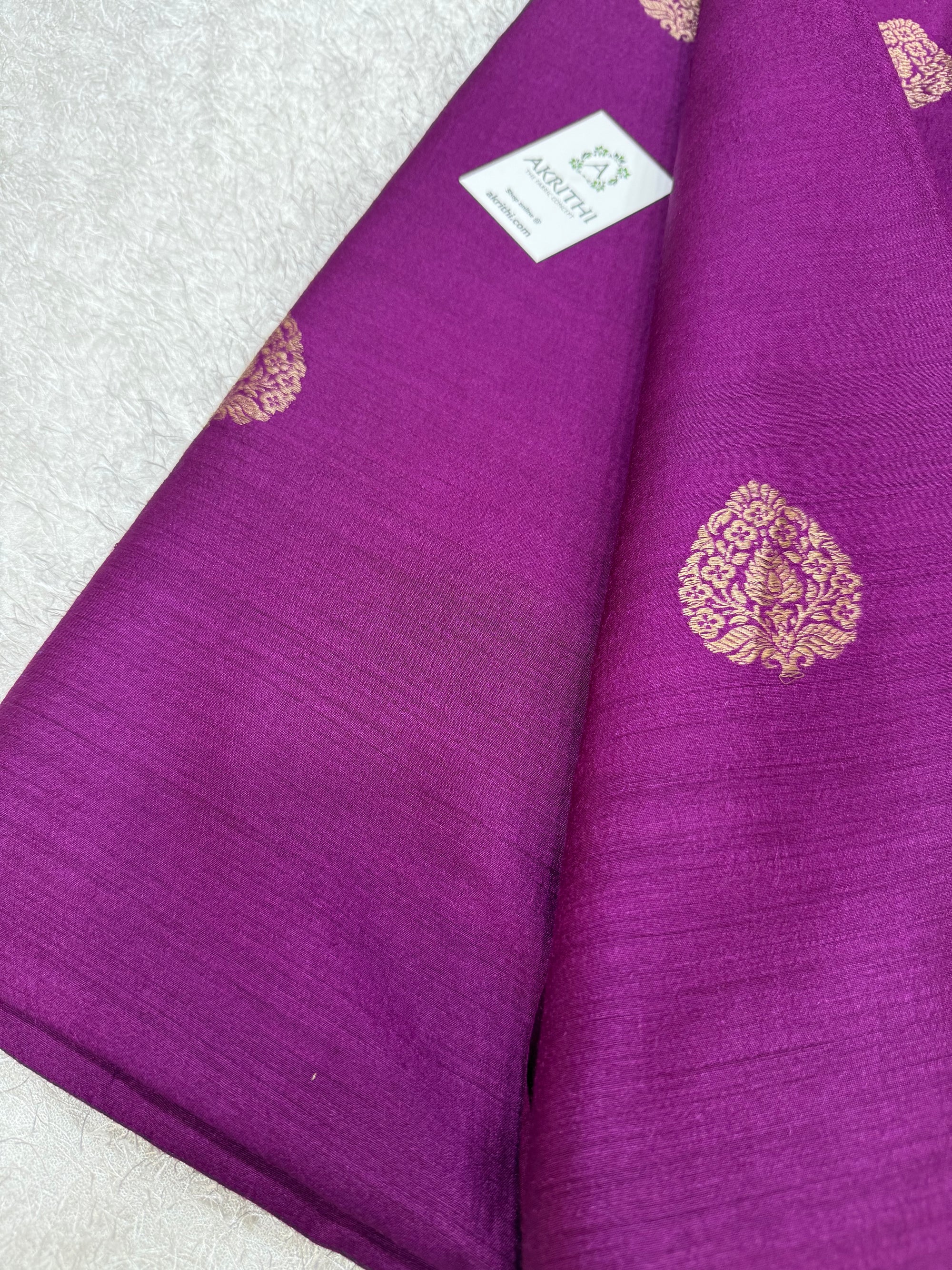 Handloom pure munga silk fabric