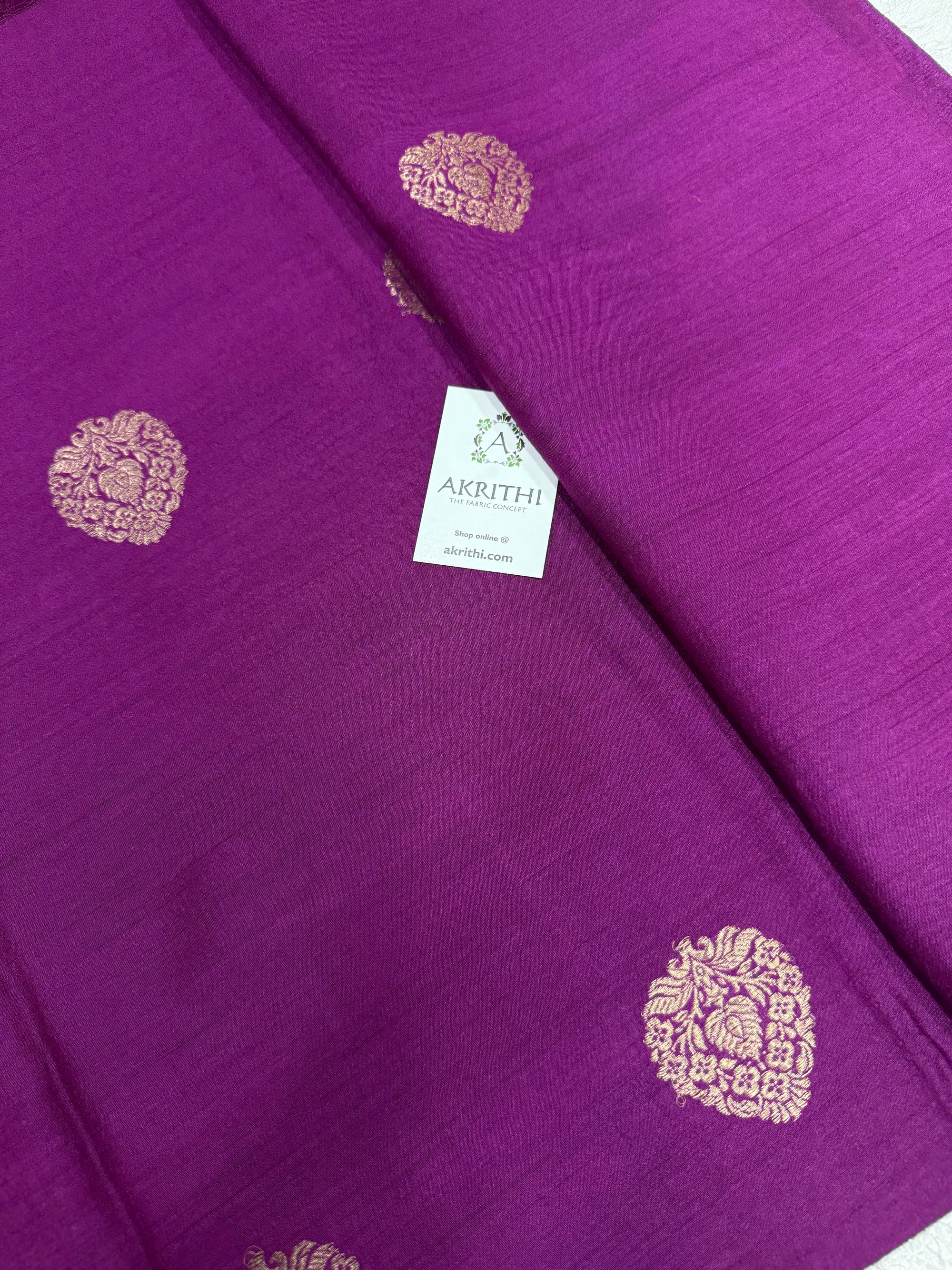 Handloom pure munga silk fabric
