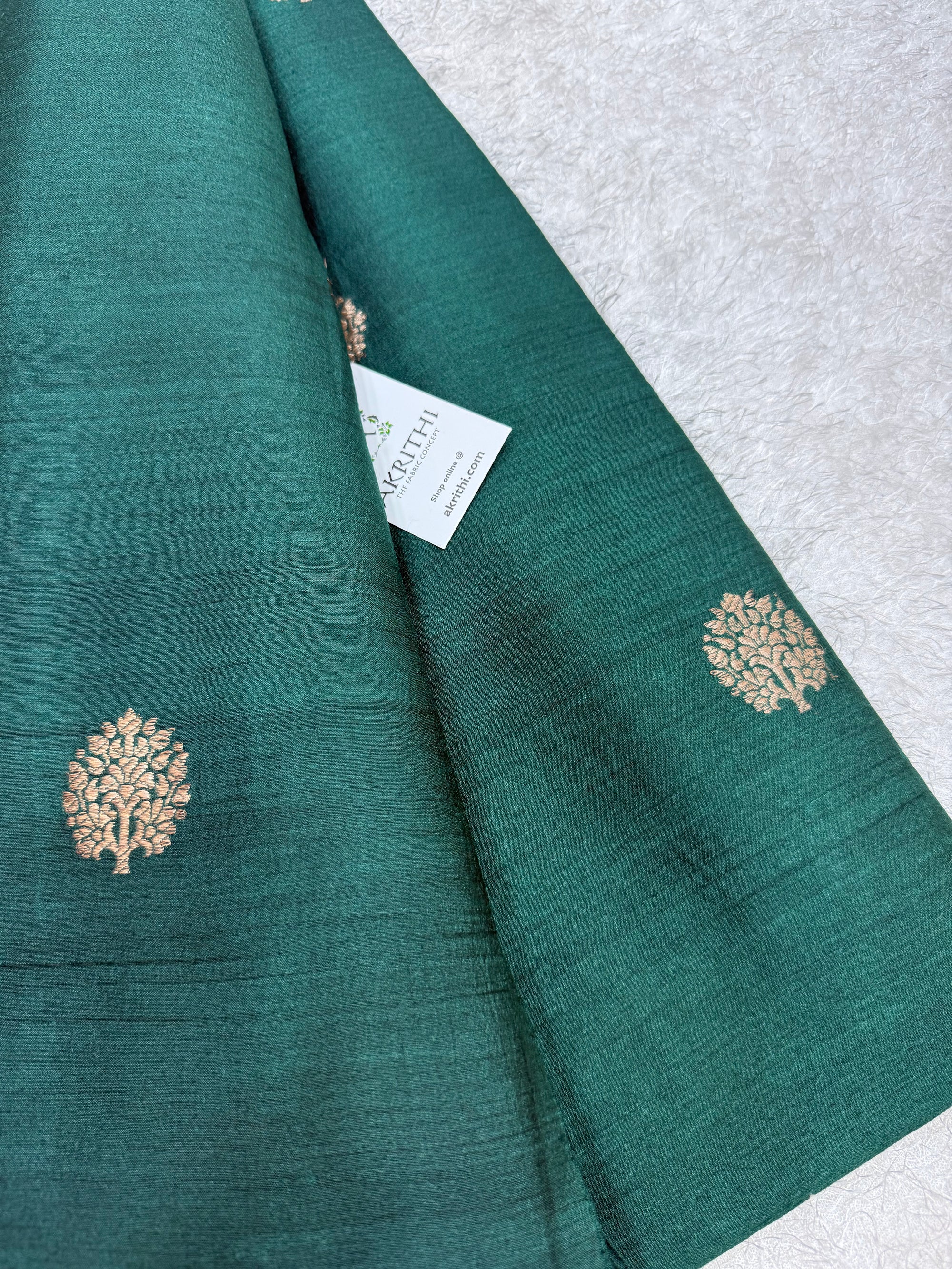 Handloom pure munga silk fabric