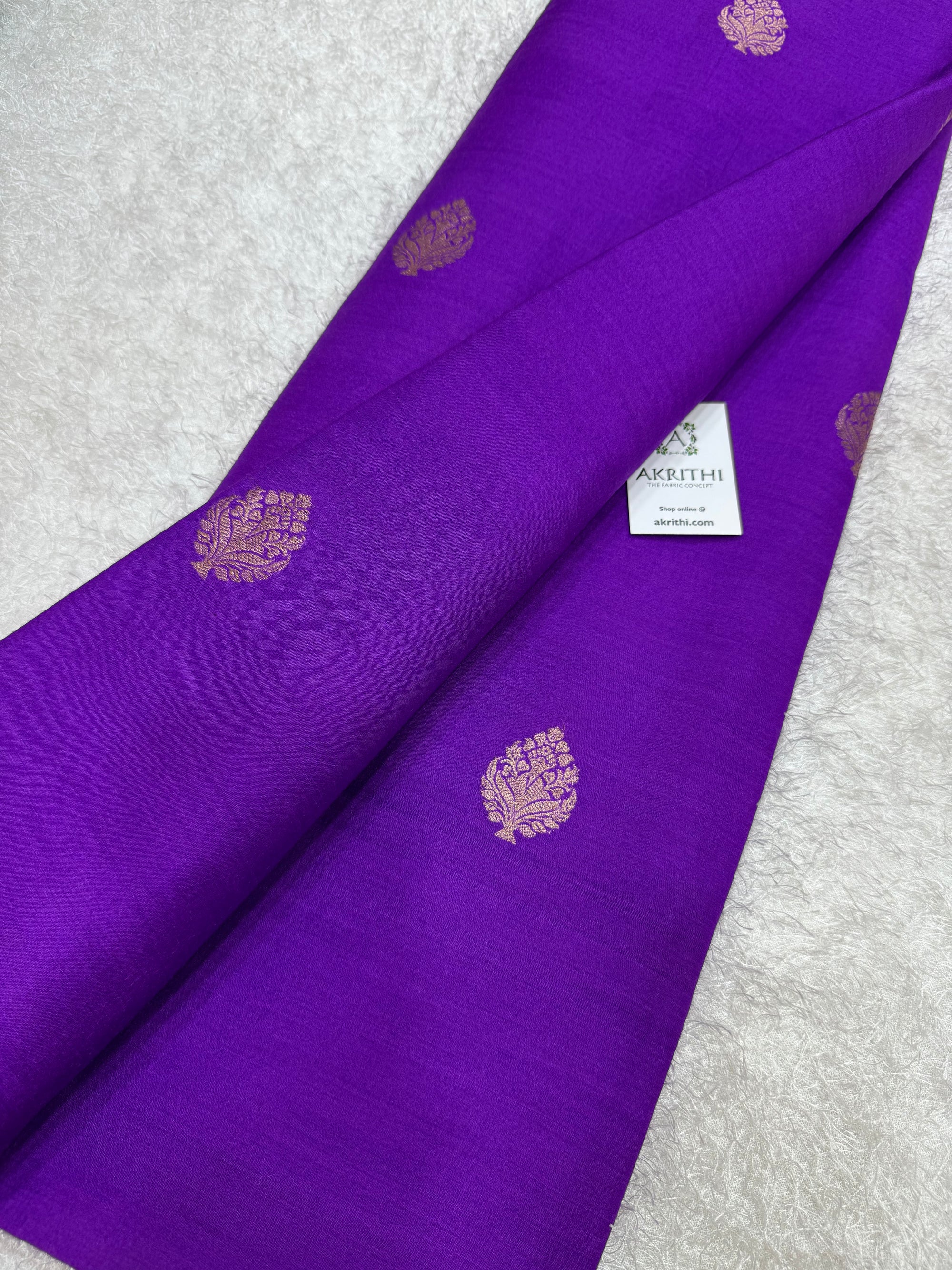 Handloom pure munga silk fabric