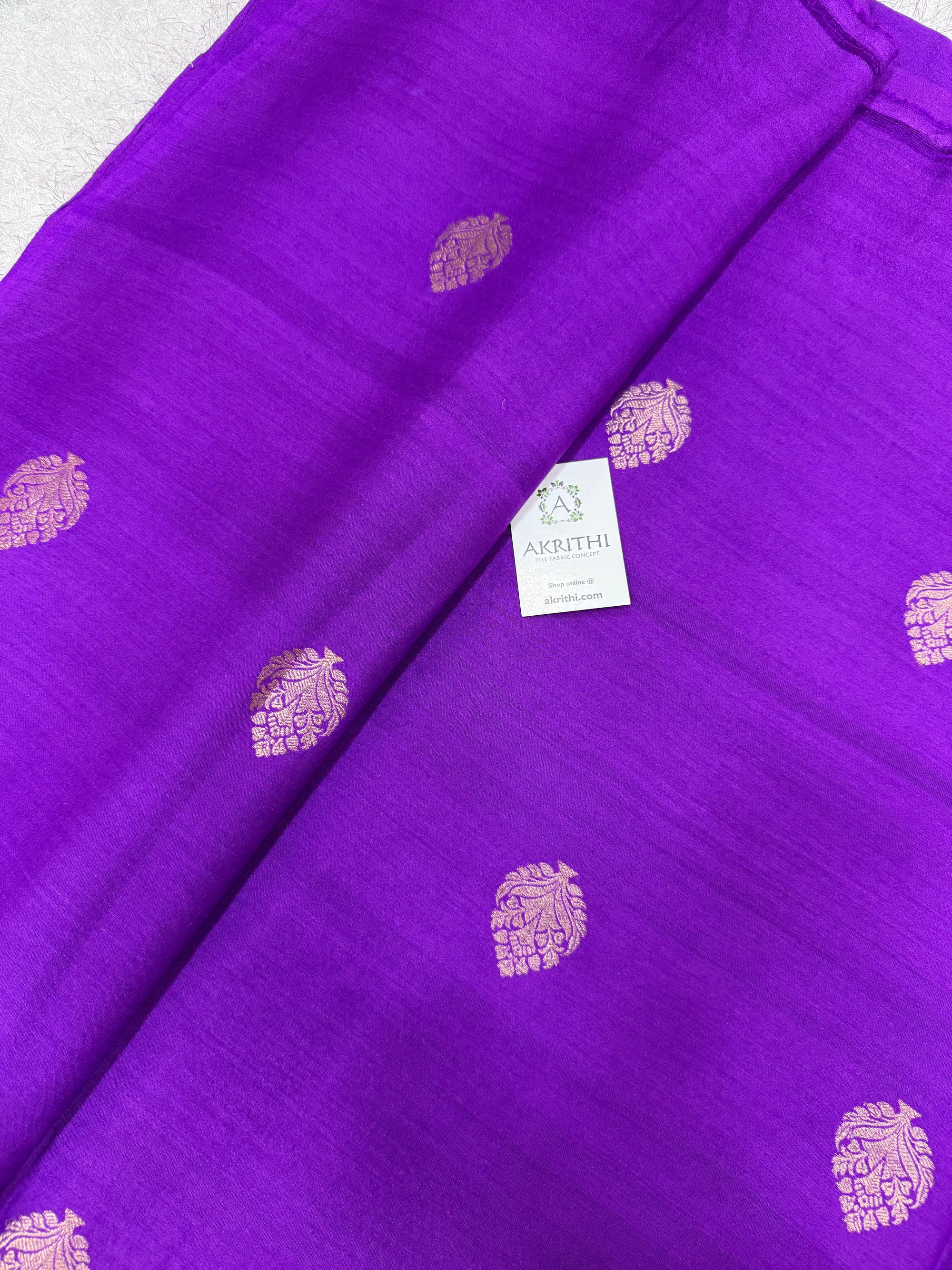 Handloom pure munga silk fabric
