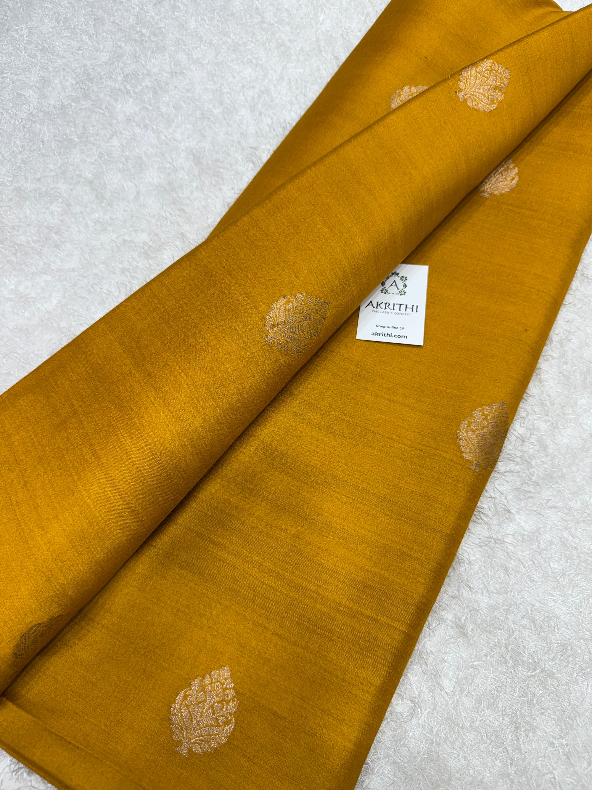 Handloom pure munga silk fabric