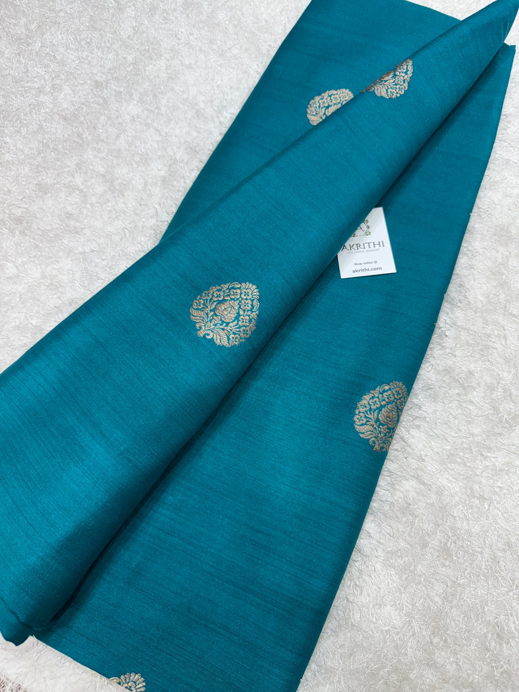 Handloom pure munga silk fabric