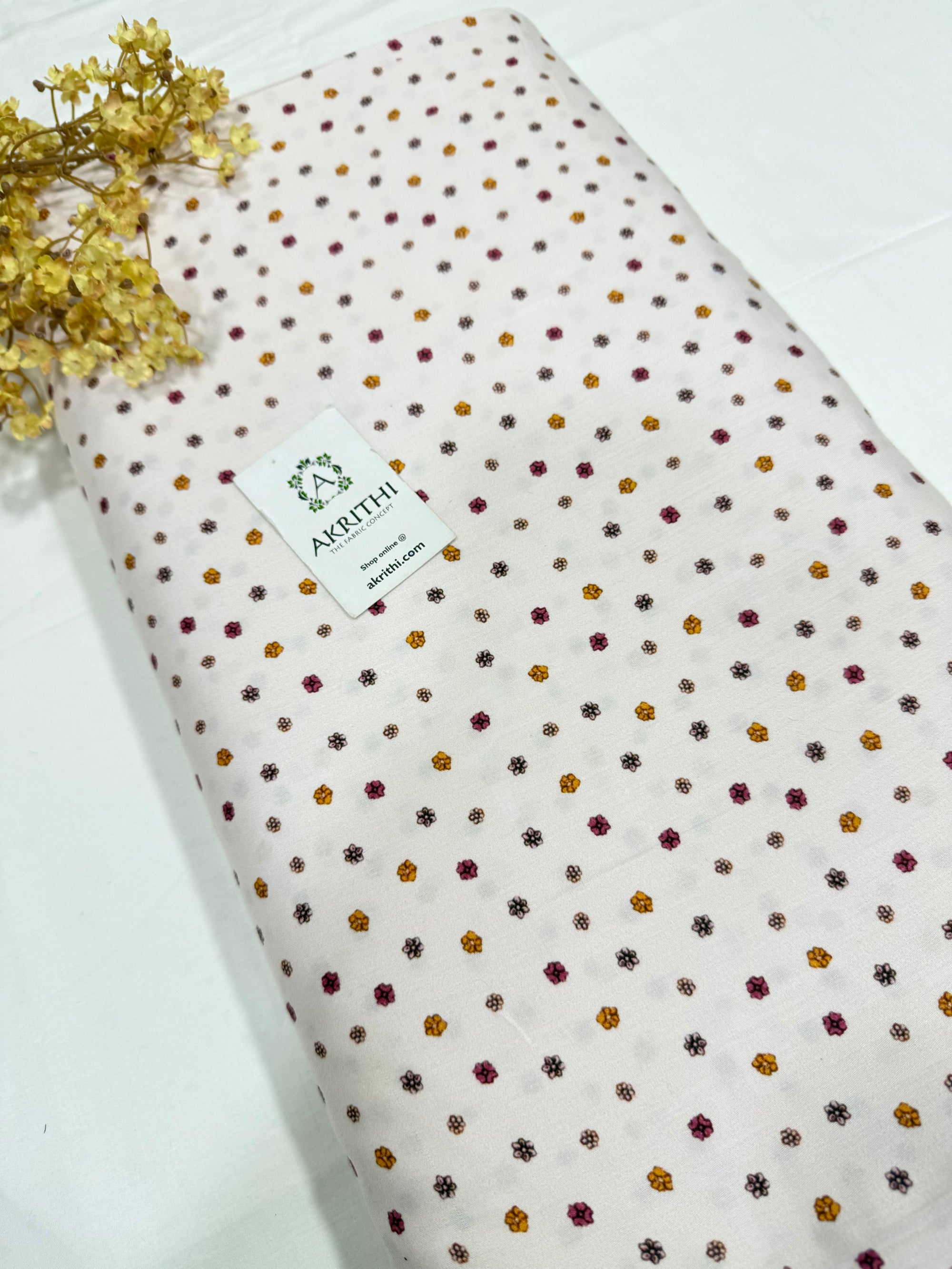 Digital Printed glazed pure cotton fabric