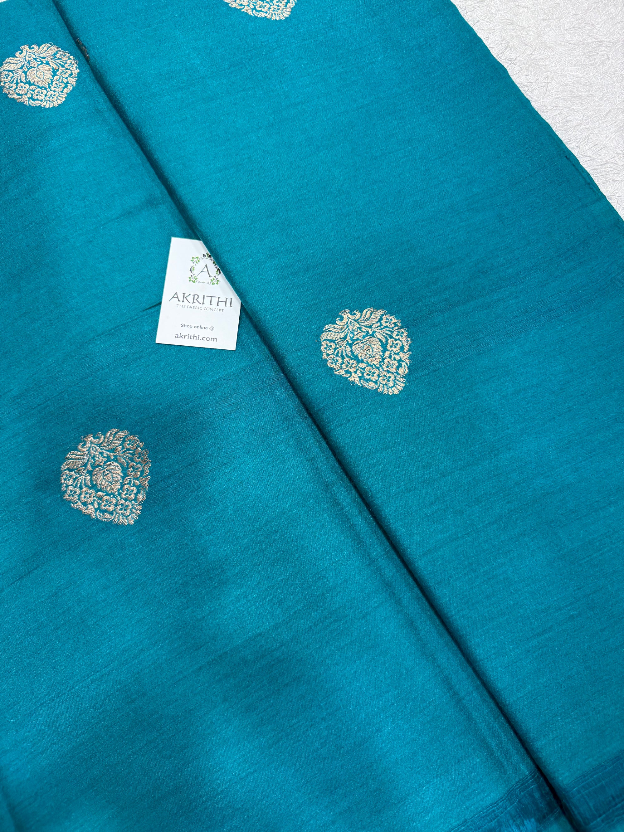 Handloom pure munga silk fabric