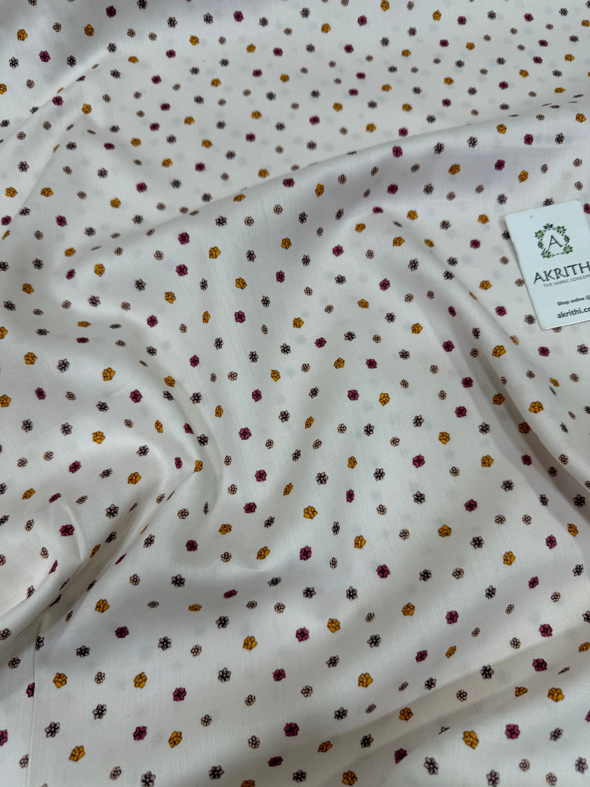 Digital Printed glazed pure cotton fabric