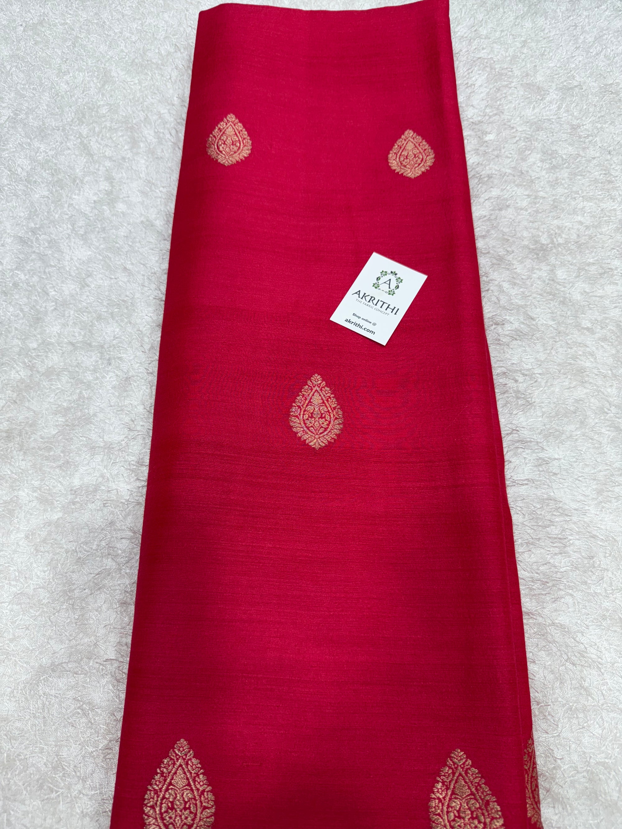Handloom pure munga silk fabric