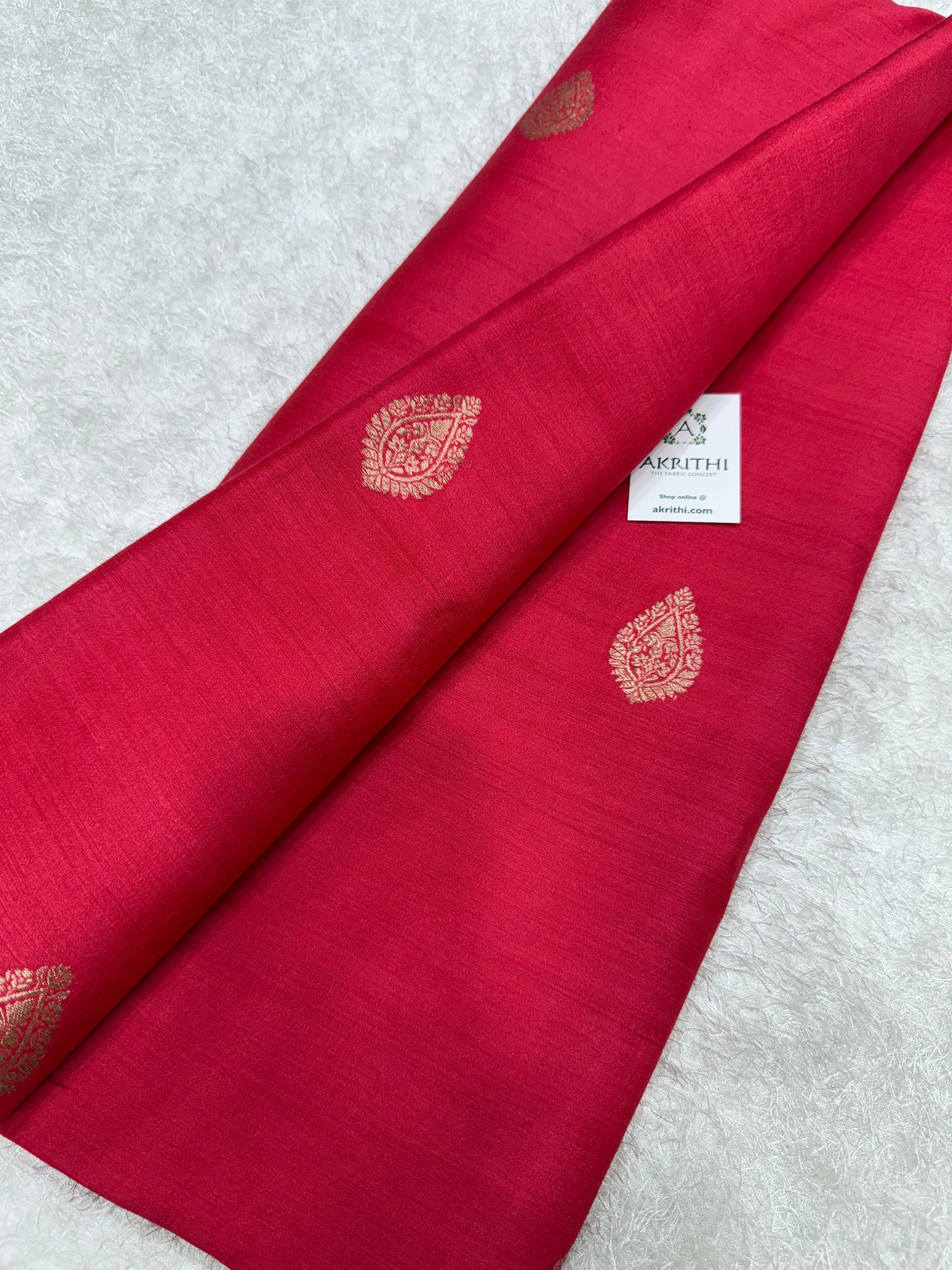 Handloom pure munga silk fabric