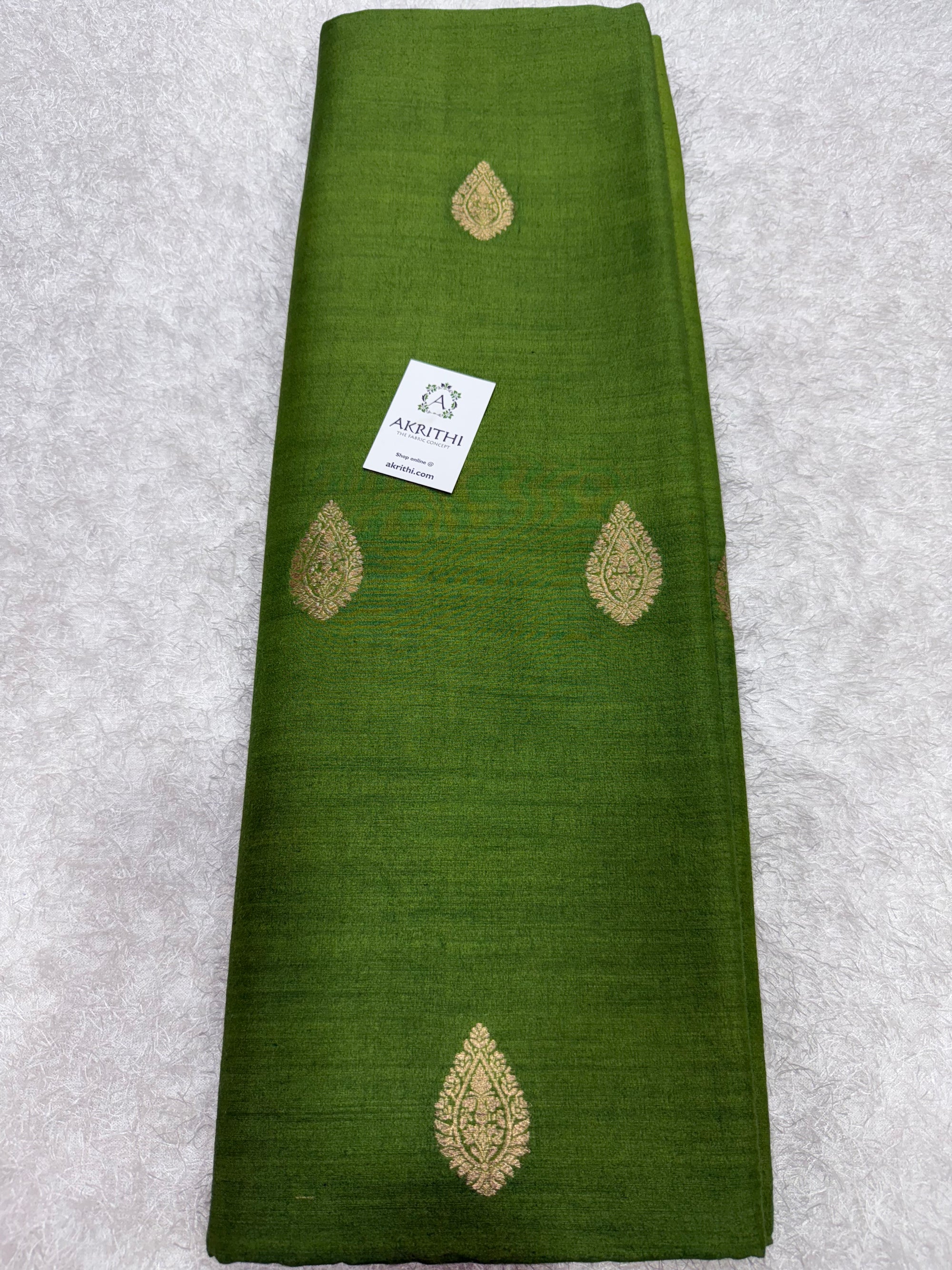 Handloom pure munga silk fabric