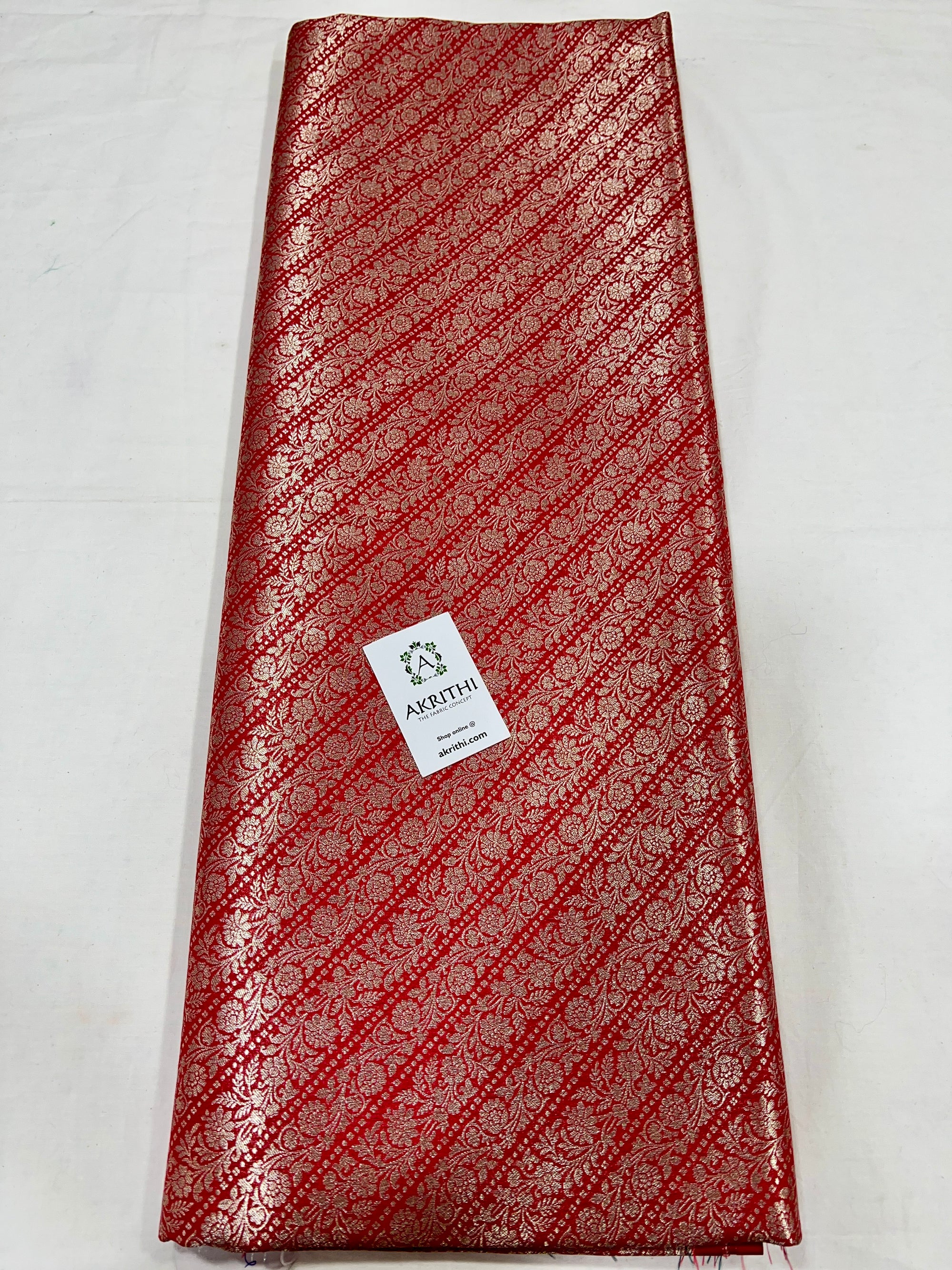 Pure Banarasi brocade fabric